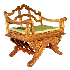 Vintage Thai Howdah-style Meditation Chair