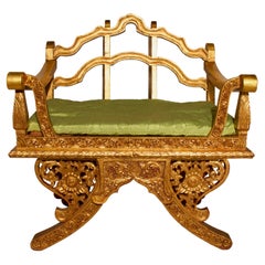 Antique Thai Howdah-style Meditation Chair