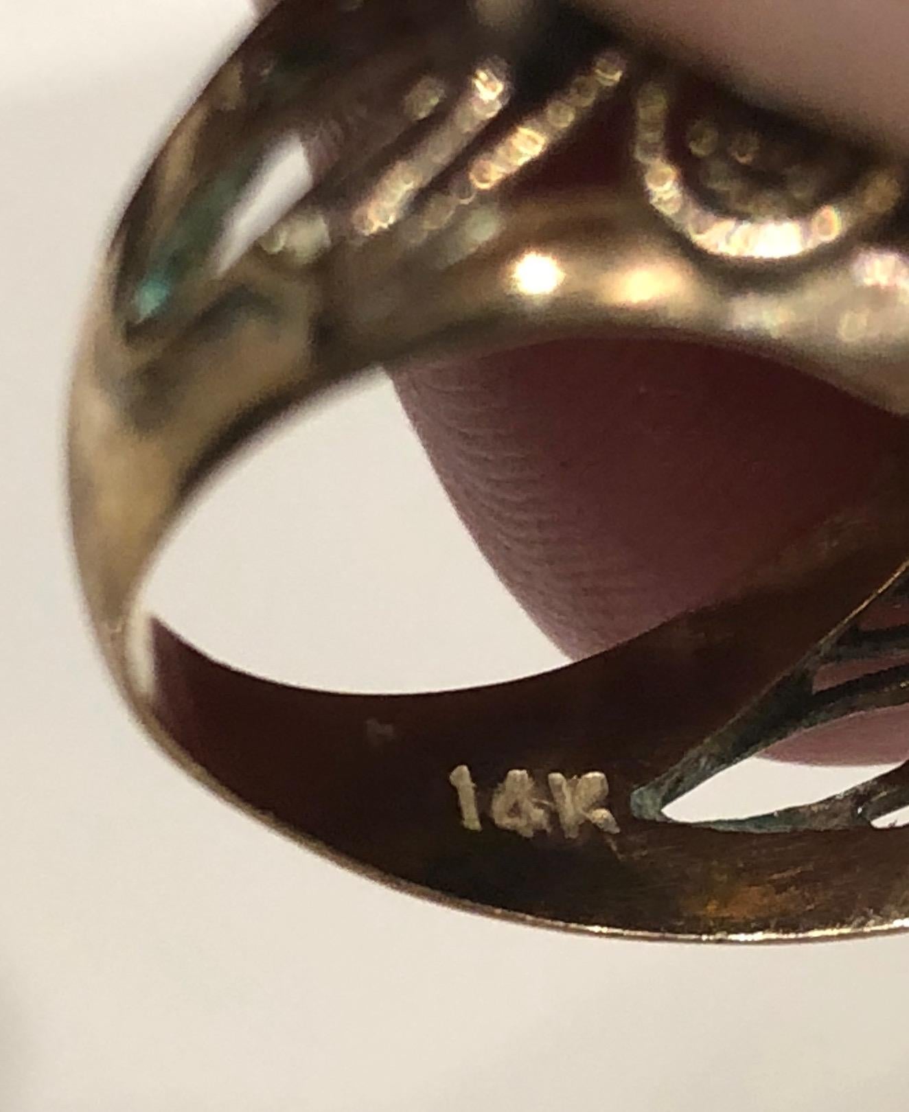 Retro Vintage Thai Princess Ring, circa 1950s