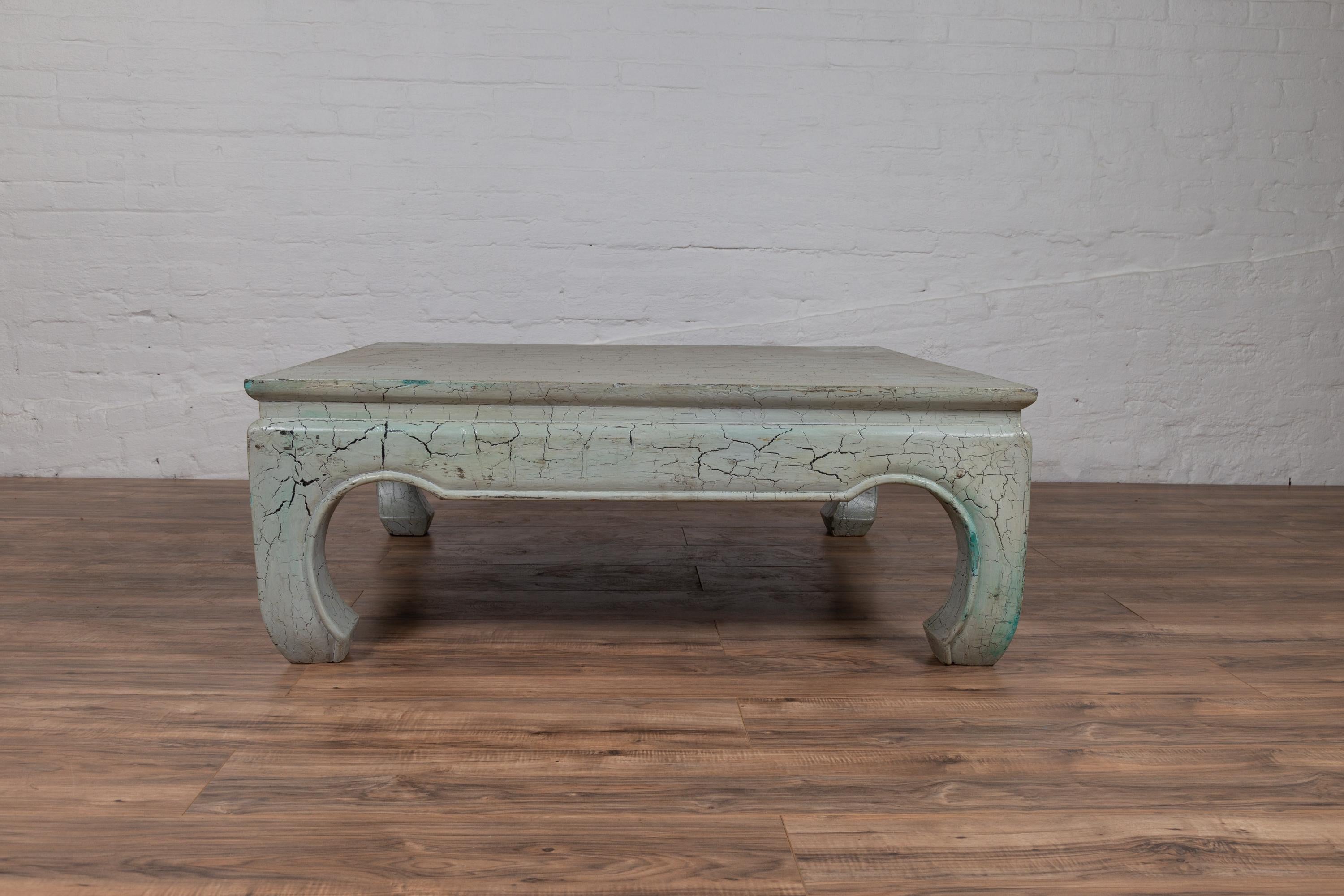 mint green coffee table