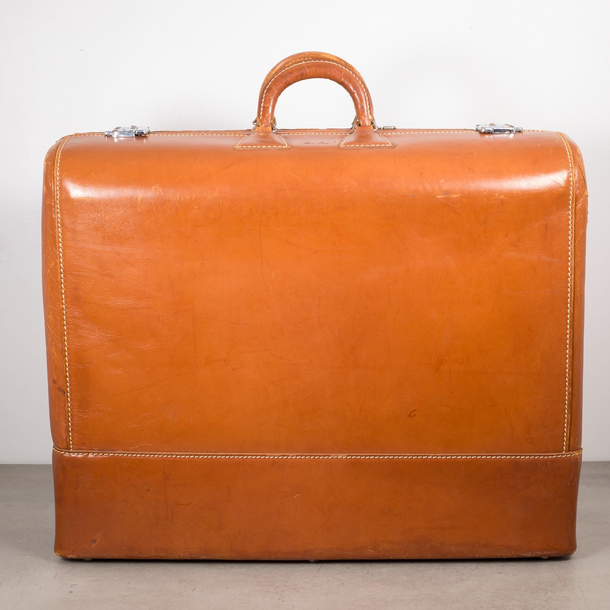 vintage trojan suitcase