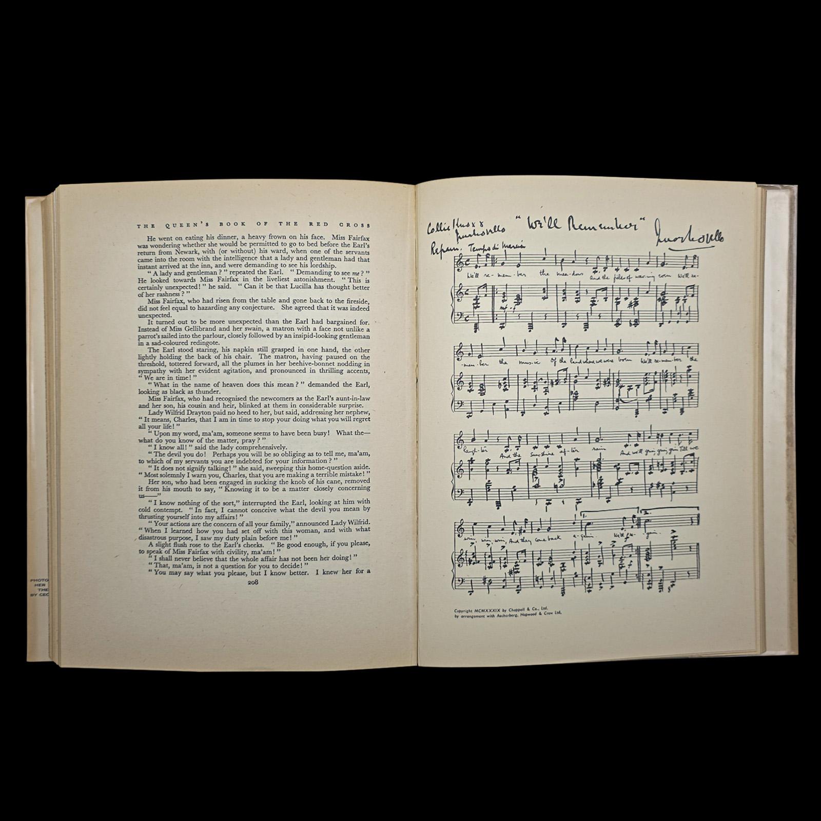 Vintage, The Queen's Book of the Red Cross, Königliche Geschichte, Erstausgabe, Zweiter Weltkrieg im Angebot 3