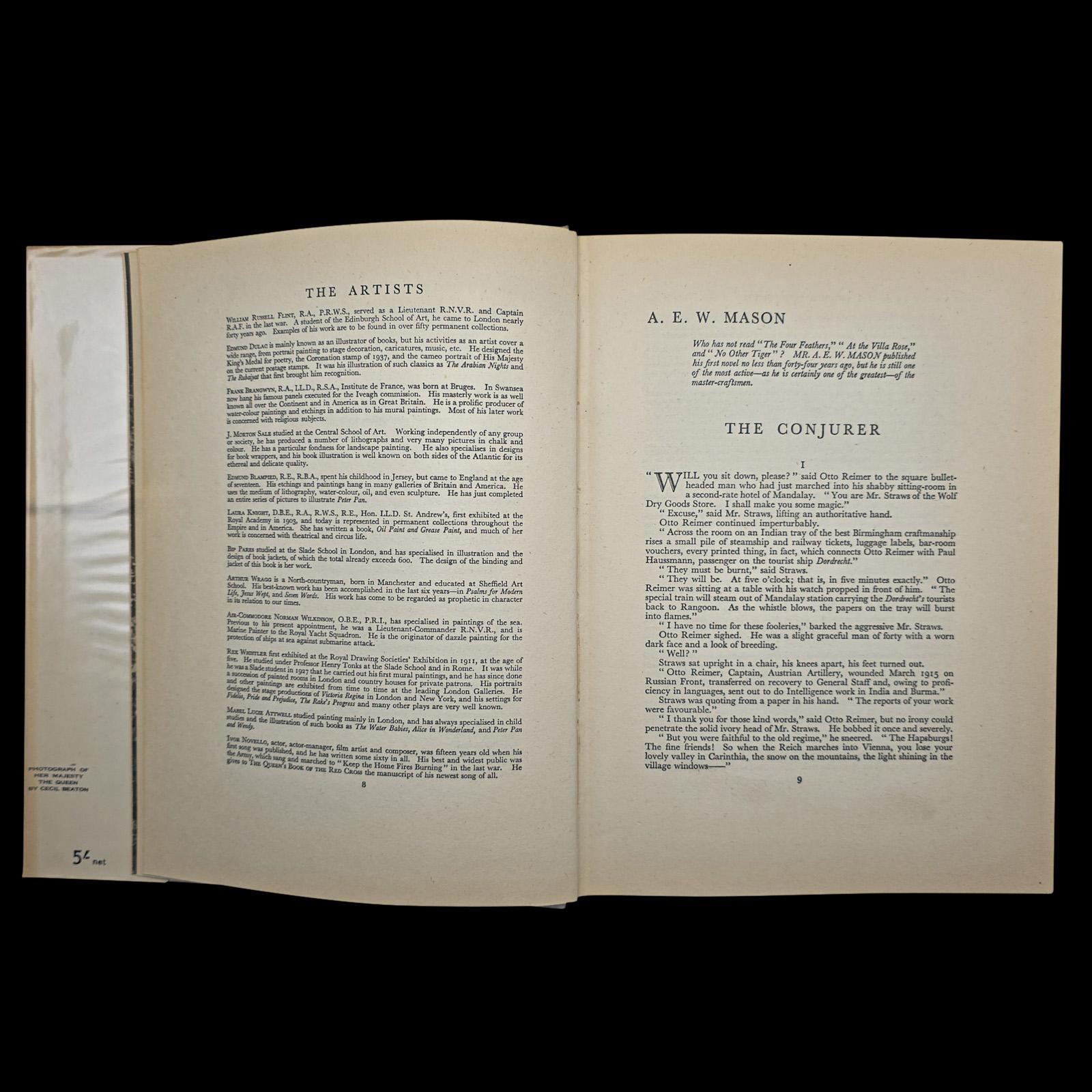 Vintage, The Queen's Book of the Red Cross, Königliche Geschichte, Erstausgabe, Zweiter Weltkrieg im Zustand „Gut“ im Angebot in Hele, Devon, GB
