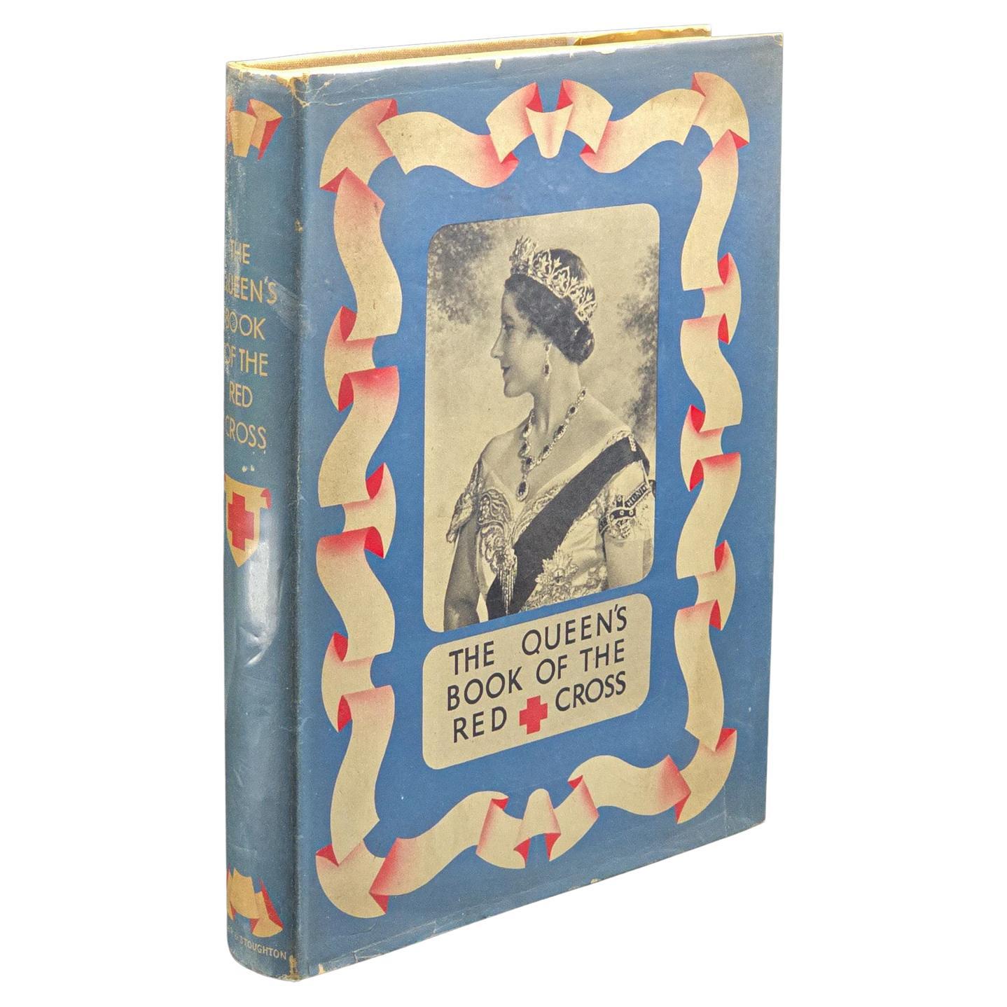 Vintage, The Queen's Book of the Red Cross, Königliche Geschichte, Erstausgabe, Zweiter Weltkrieg