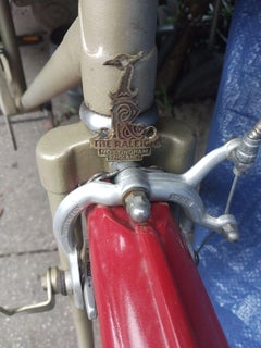 Vintage The Raleigh Gold/Red Tandem Steel Bicycle