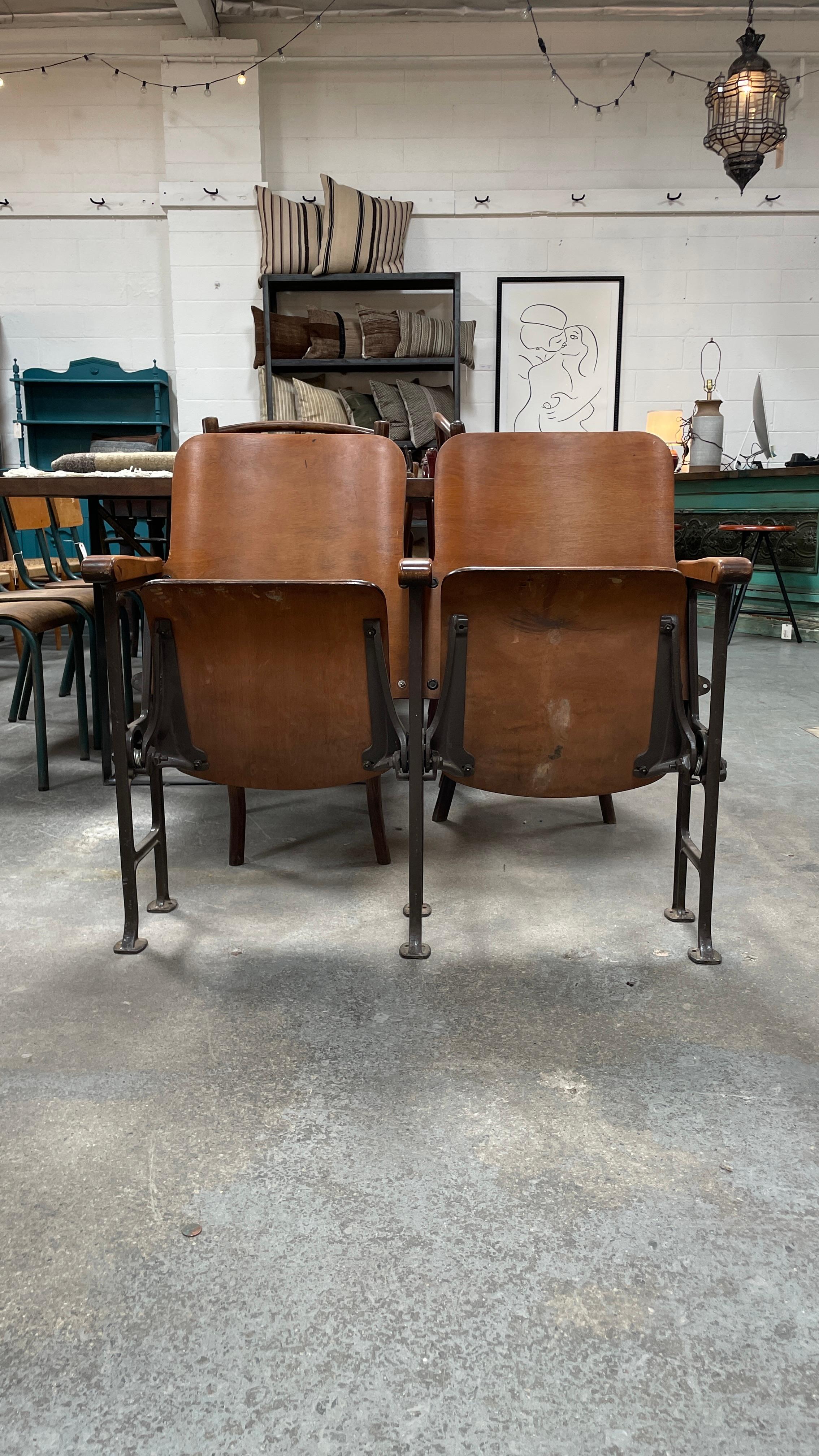 vintage theater seats for sale