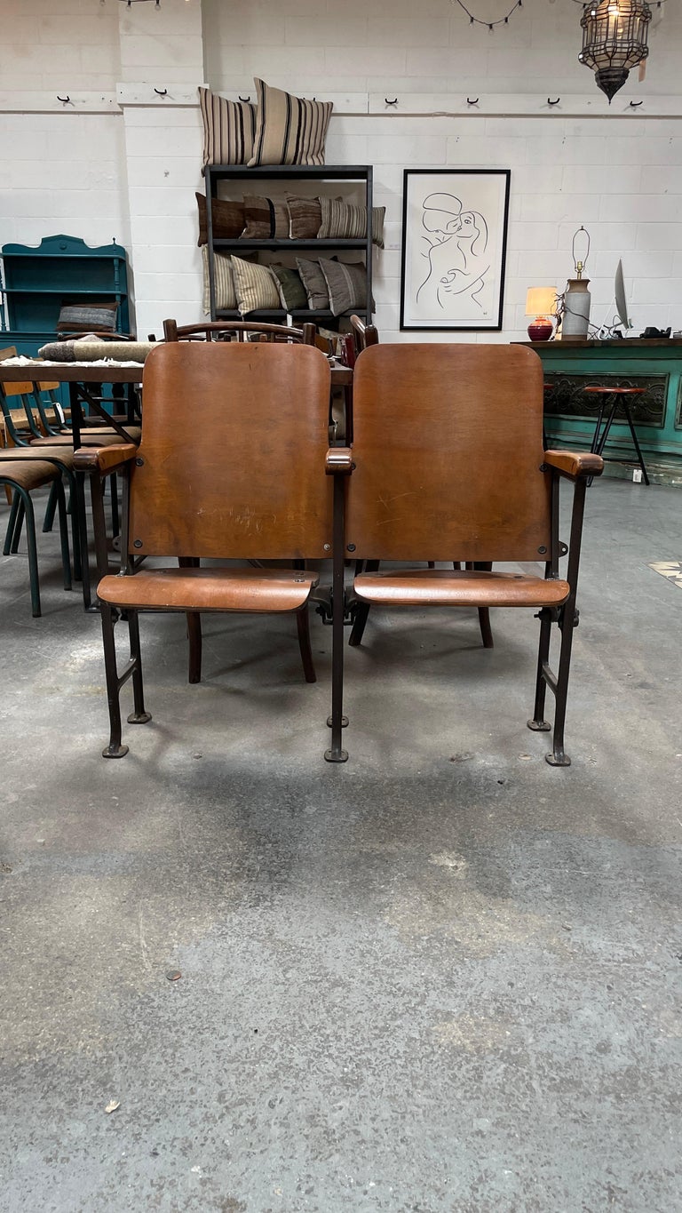 Vintage Theater Seats For Sale at 1stDibs antique theater seats