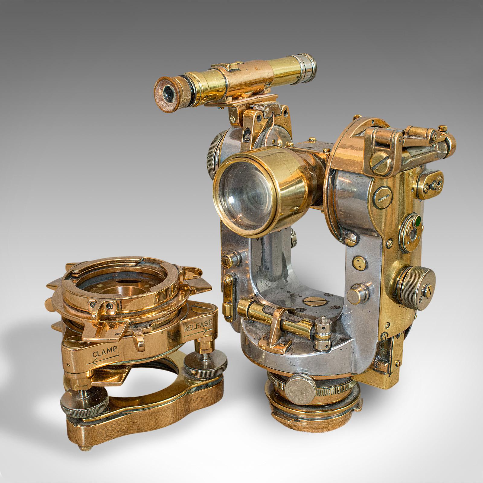 Vintage Theodolite, English, Scientific Instrument, Cooke Troughton & Simms 2