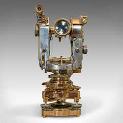 Vintage Theodolite, English, Scientific Instrument, Cooke Troughton & Simms
