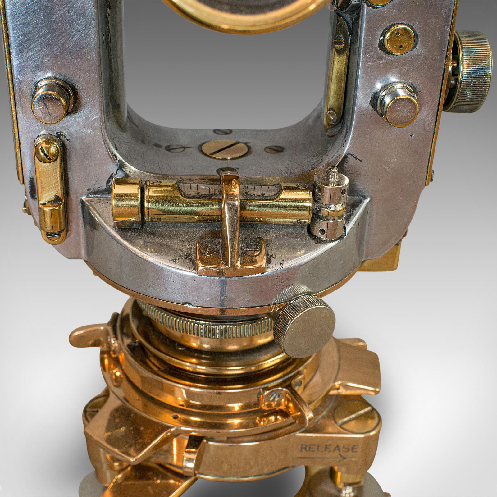 20th Century Vintage Theodolite, English, Scientific Instrument, Cooke Troughton & Simms