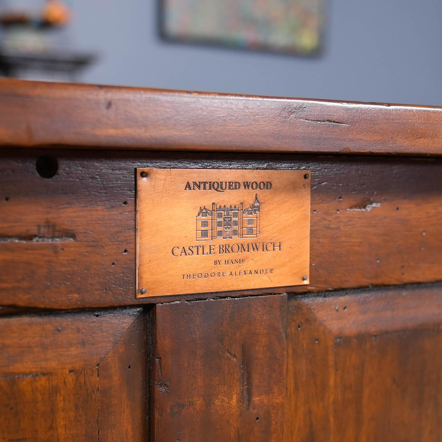 Vintage Theodore Alexander Castle Bromwich Sideboard 9