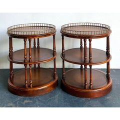 Vintage Theodore Alexander Gallery Side Tables - A Pair