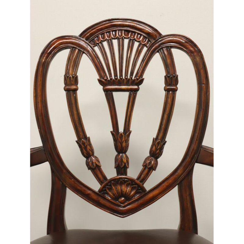 THEODORE ALEXANDER Mahogany Hepplewhite Dining Chairs - Set of 8 2