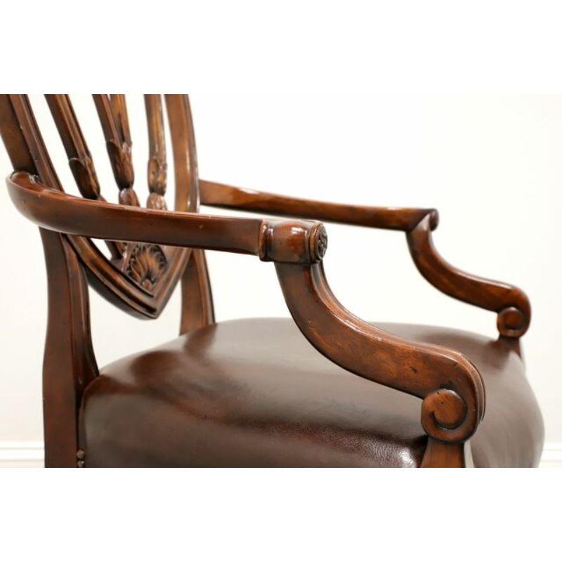 THEODORE ALEXANDER Mahogany Hepplewhite Dining Chairs - Set of 8 4