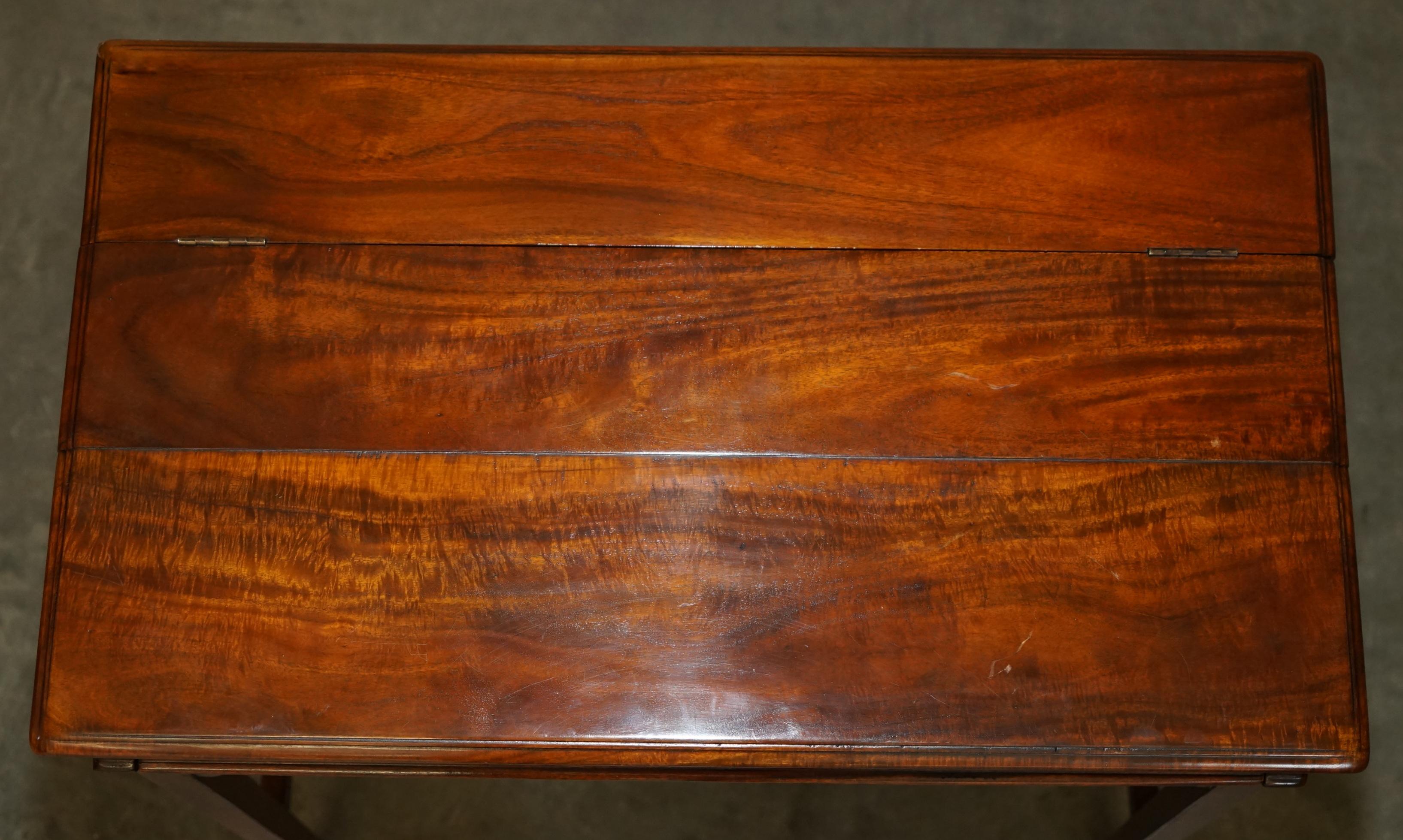 vintage military field desk