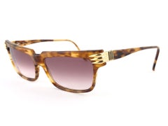 Vintage Thierry Mugler 427 Schildpatt Cat Eye Medium Größe 1980er Pariser Sonnenbrille