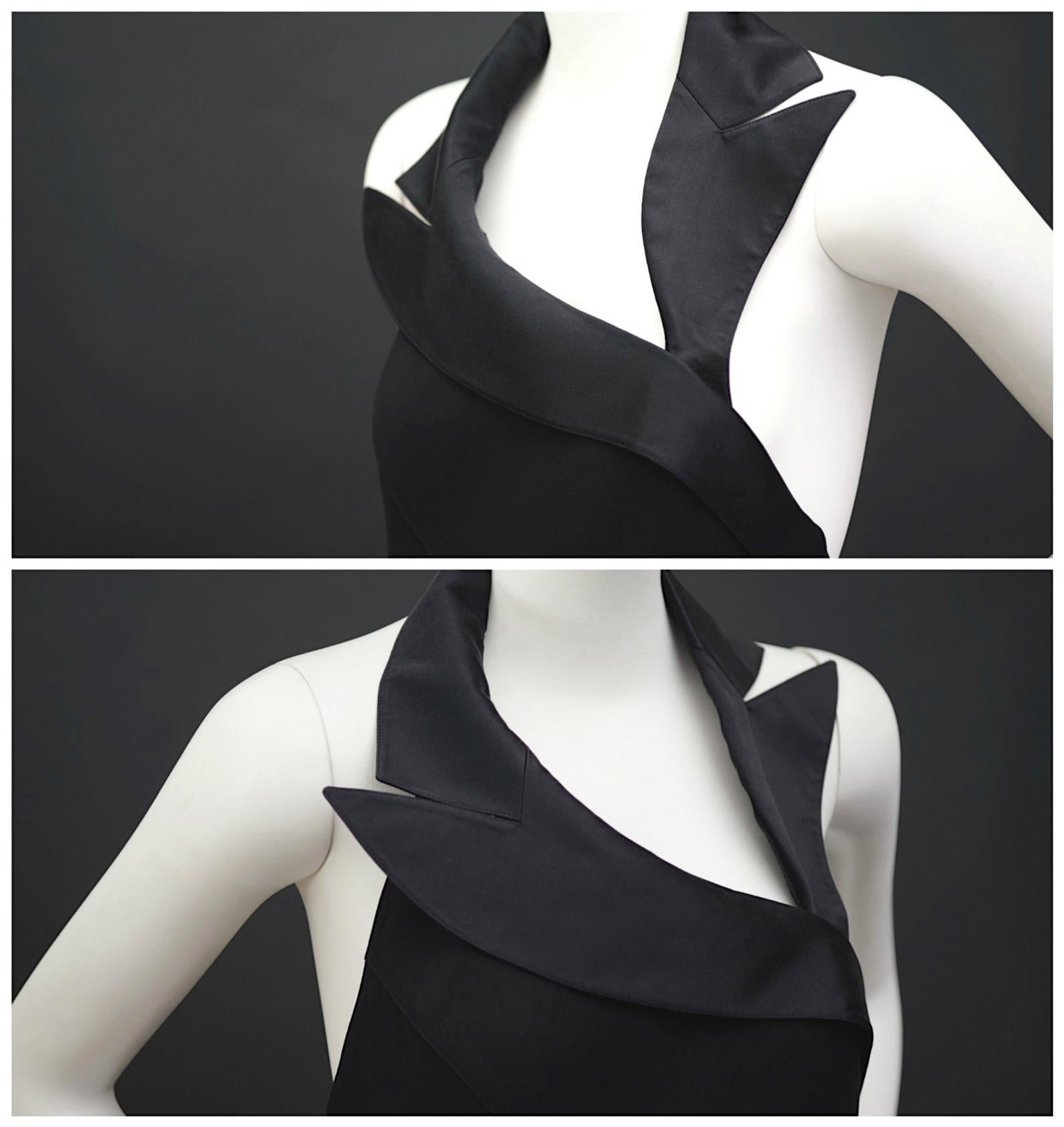 asymmetric collar dress