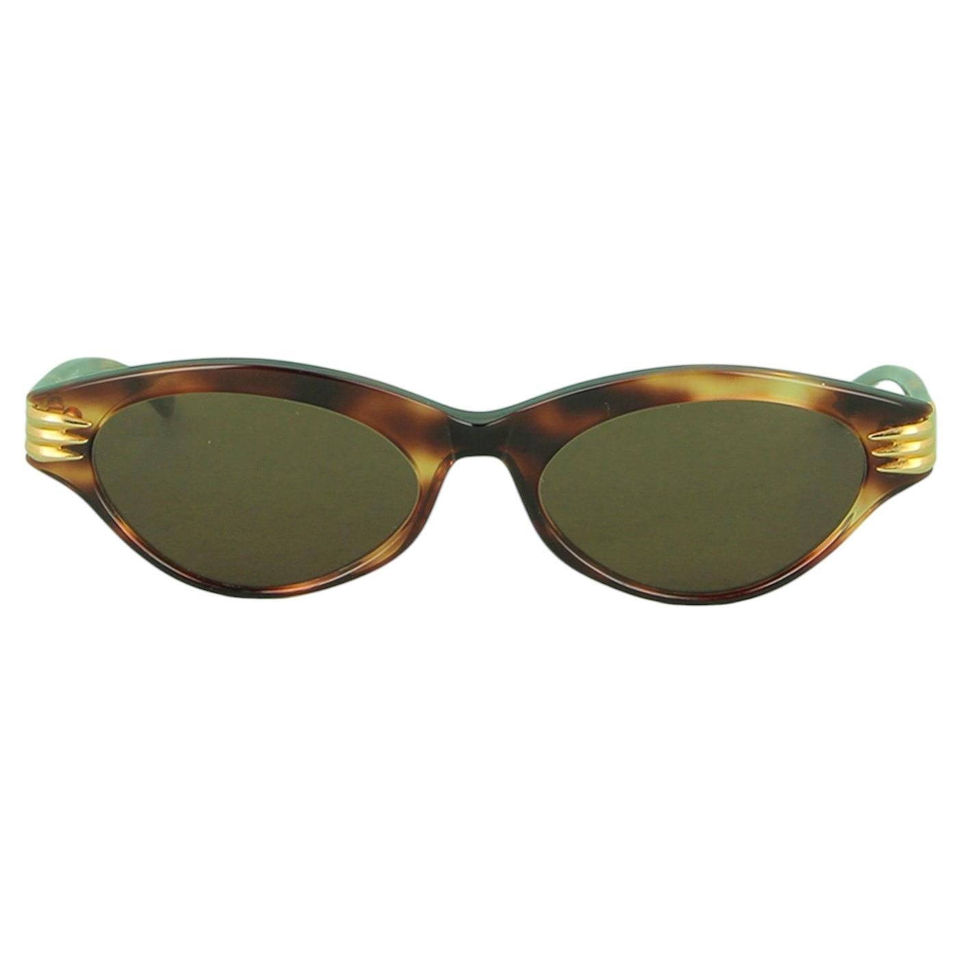 80〜 90s vintage ティエリーミュグレー サングラス デッドストック Vintage Thierry Mugler Sunglasses - 48 For Sale at 1stDibs