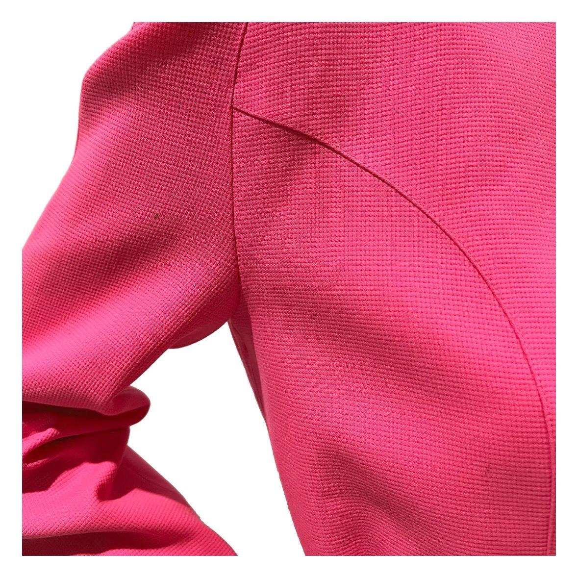 Women's Vintage Thierry Mugler Hot Pink Zip Jacket