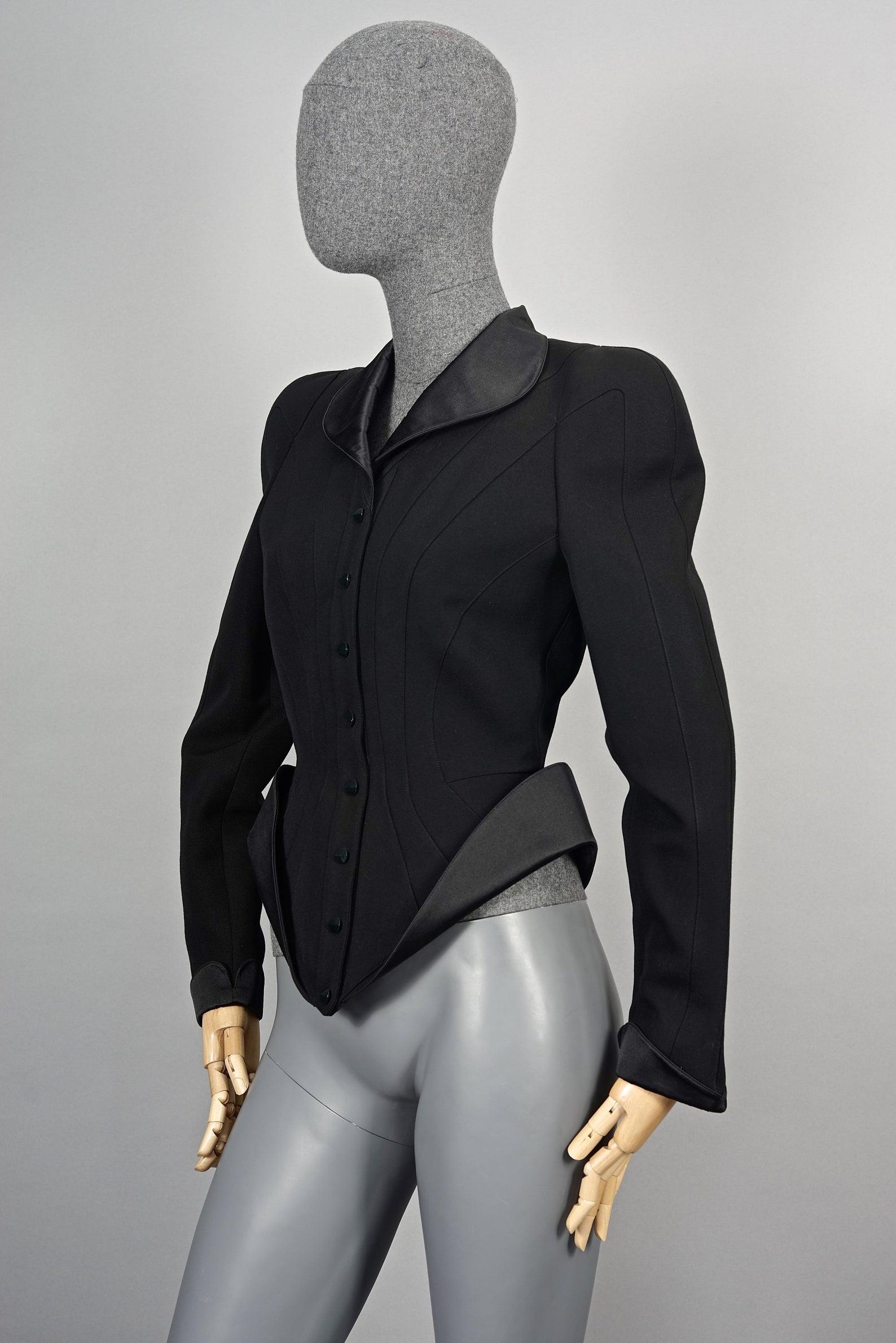 vintage mugler blazer