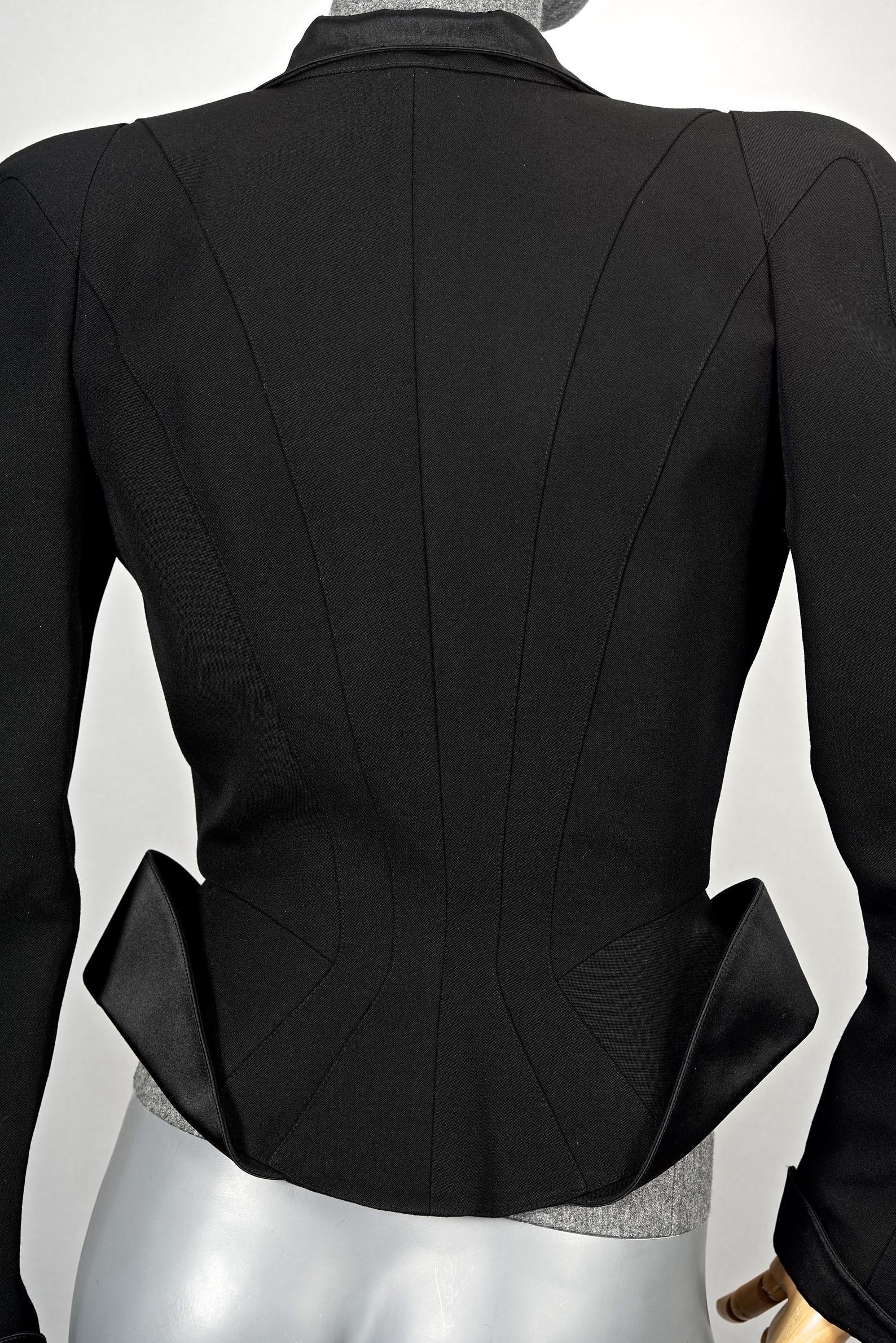 Women's Vintage THIERRY MUGLER PARIS Futuristic Wool Jacket