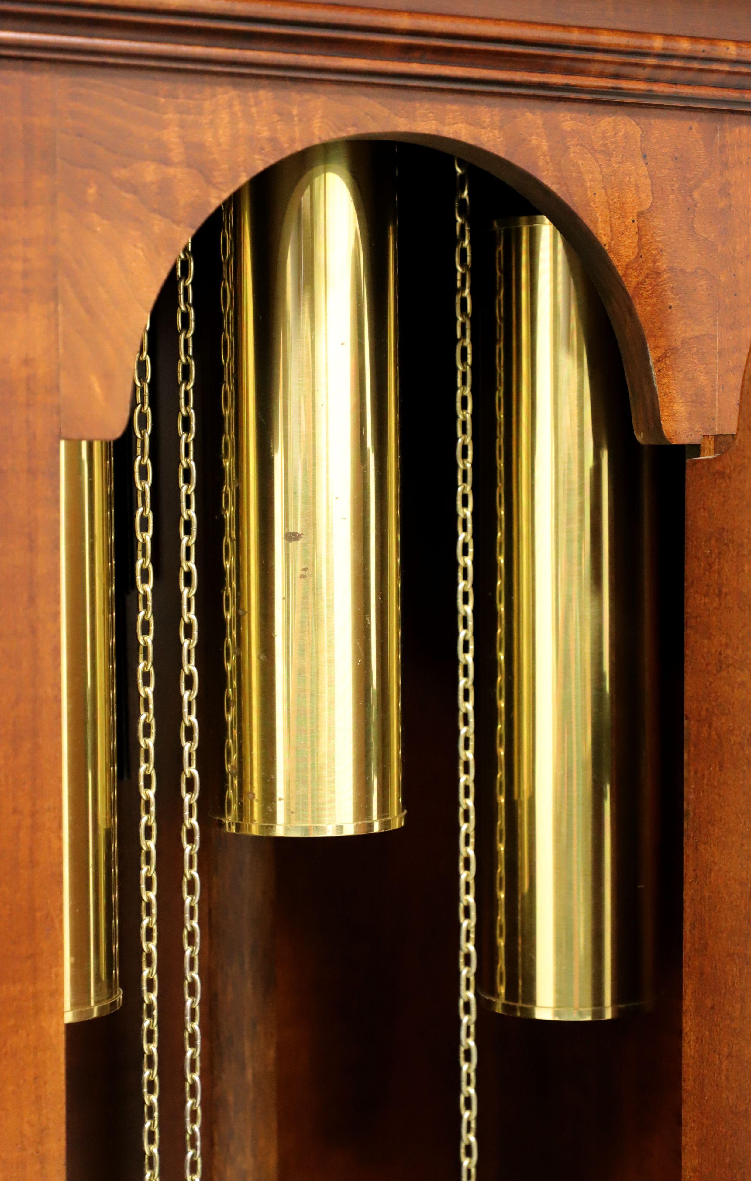 Tho Jackson Preston Henry Ford Museum Tiger Maple Grandfather Clock by COLONIAL 3