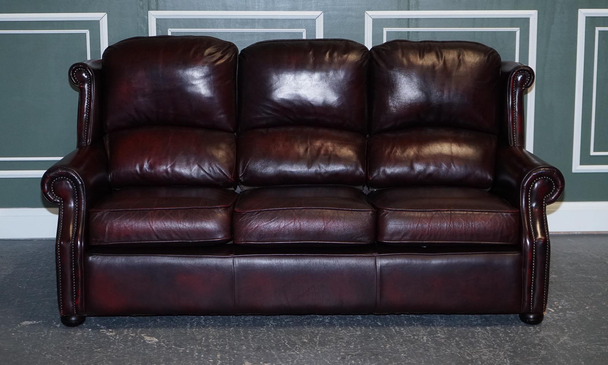 burgundy leather sofas for sale