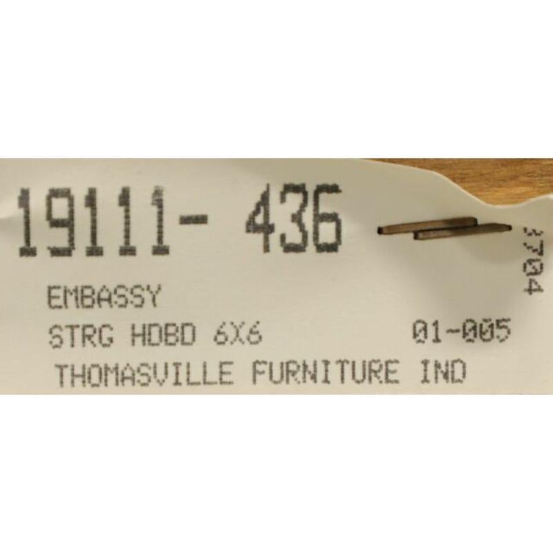 THOMASVILLE Embassy Asian Influenced King Size Storage Headboard 2