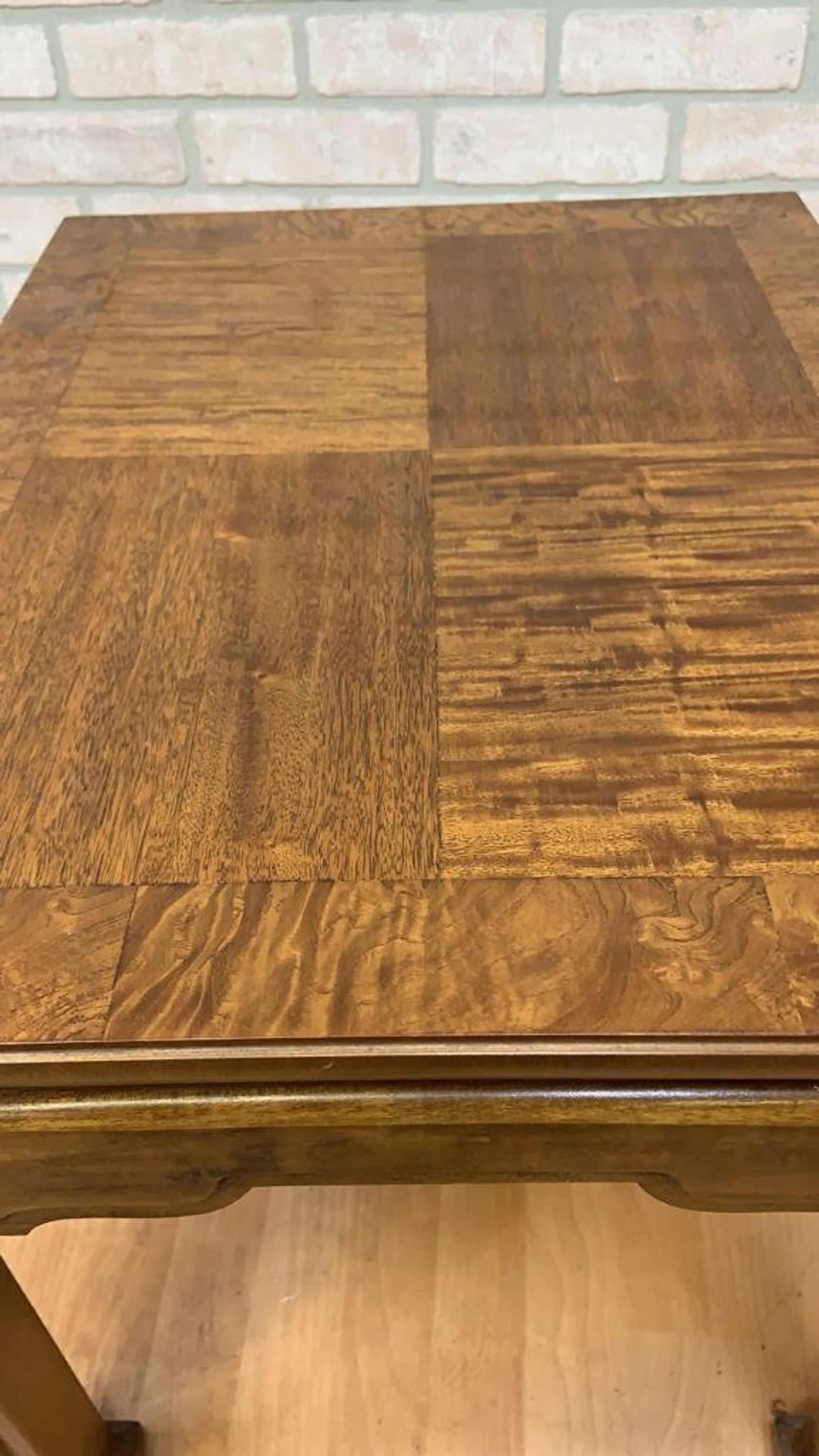 Vintage Thomasville Furniture Mesas auxiliares de parquet Asian Style Ming en Bueno estado para la venta en Chicago, IL