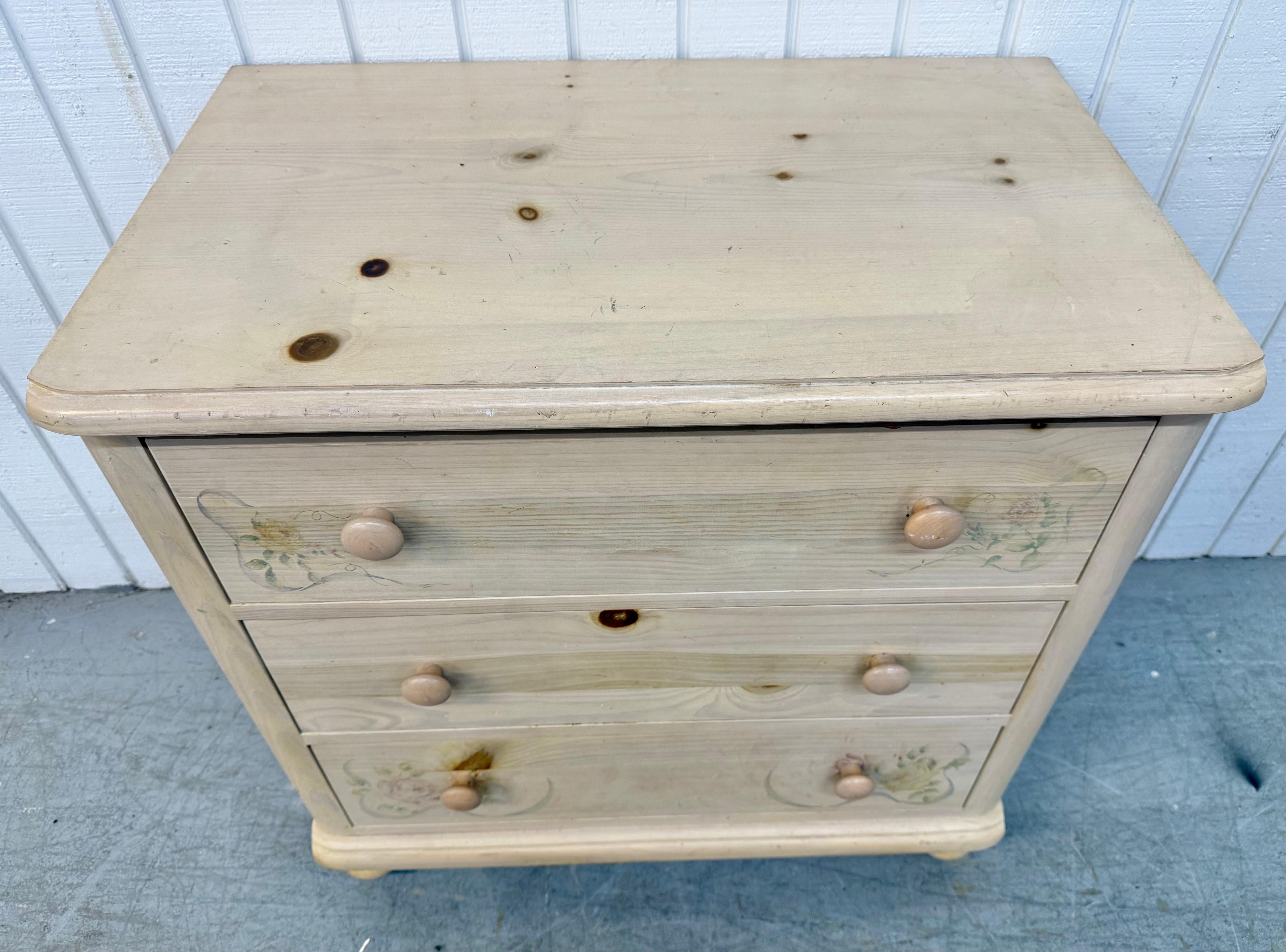 Américain Coffre de célibataire vintage en pin de Thomasville en vente