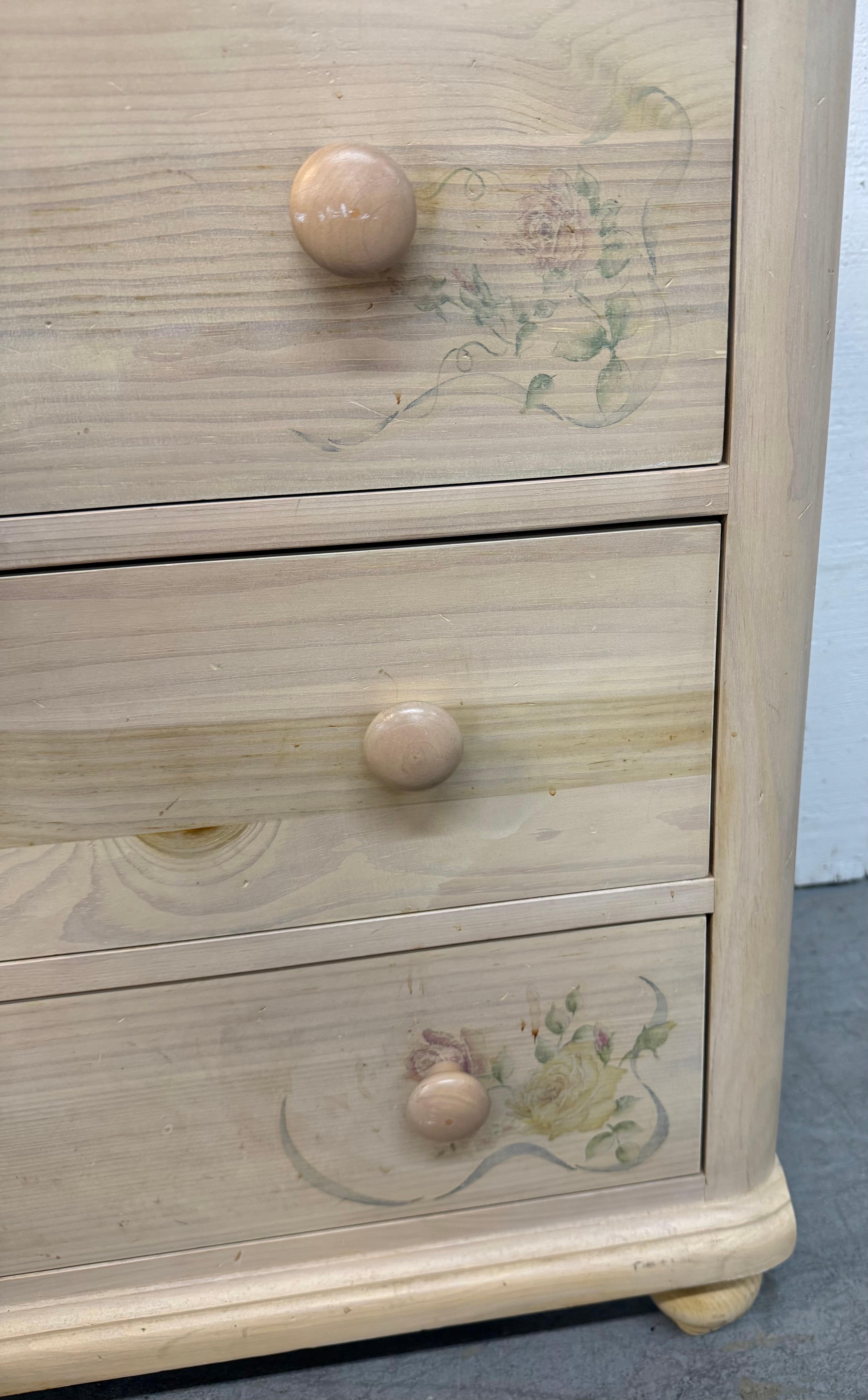 Bois Coffre de célibataire vintage en pin de Thomasville en vente