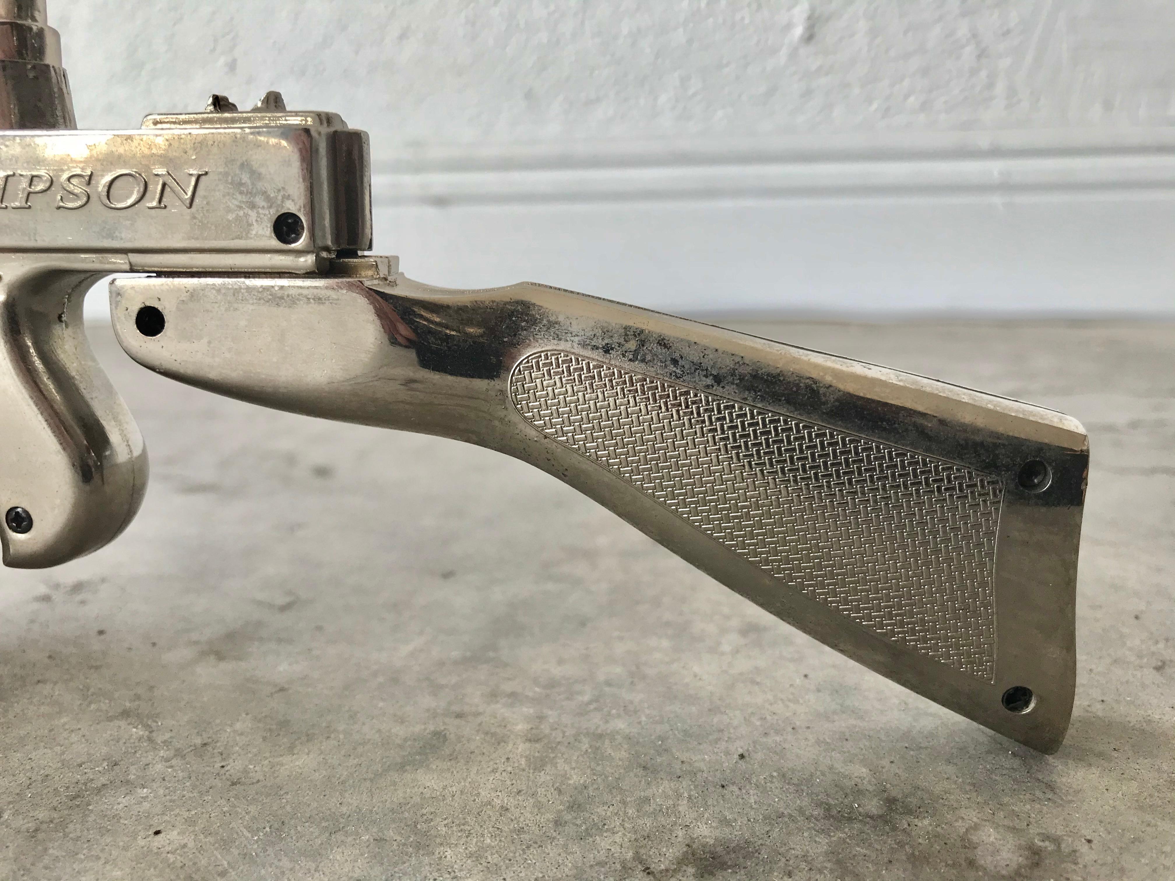 Late 20th Century Vintage Thompson Revolver Lighter