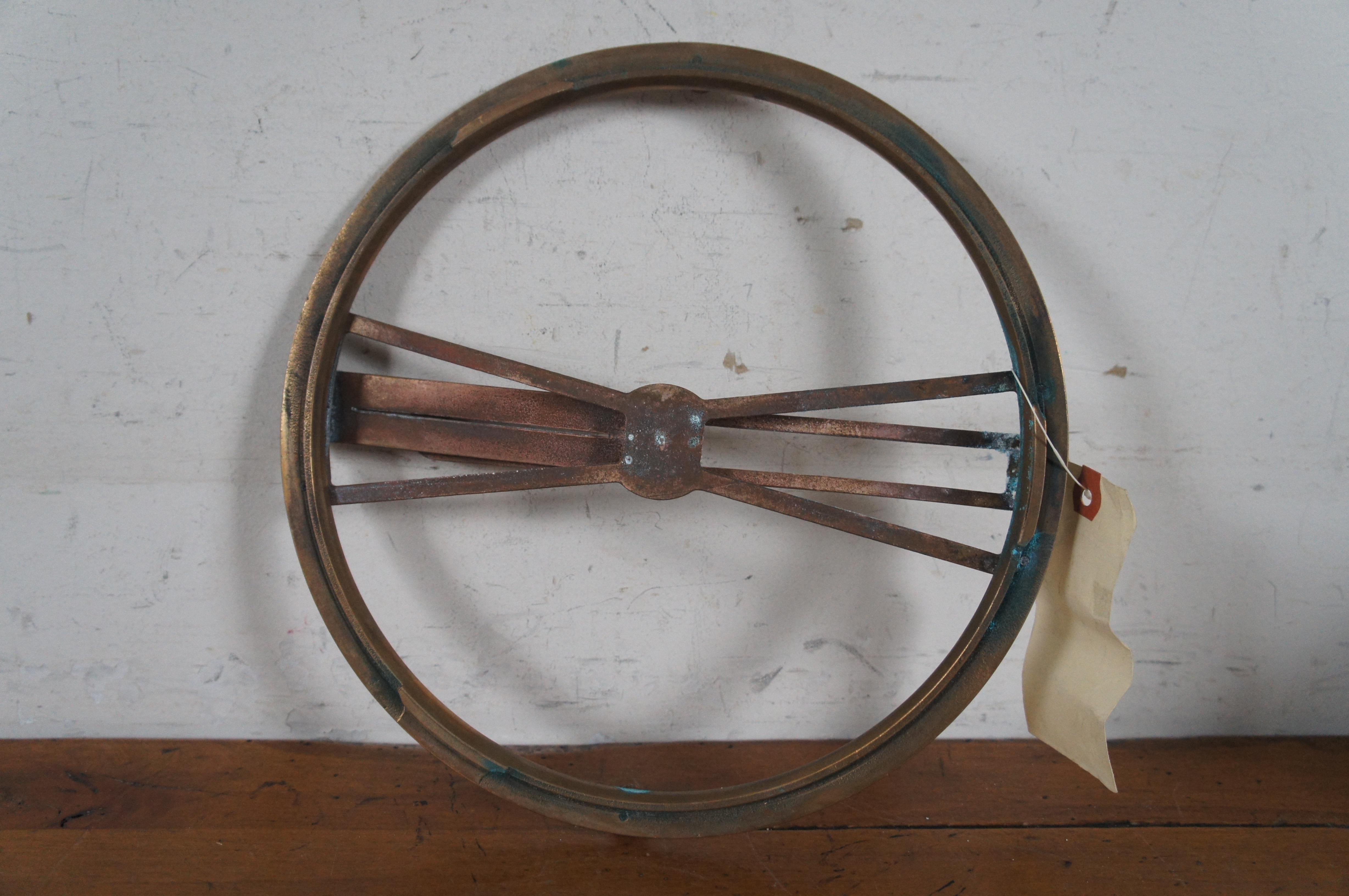 Vintage Thomson System Azimuth Nautical Navigation Instrument Circle & Case   For Sale 4