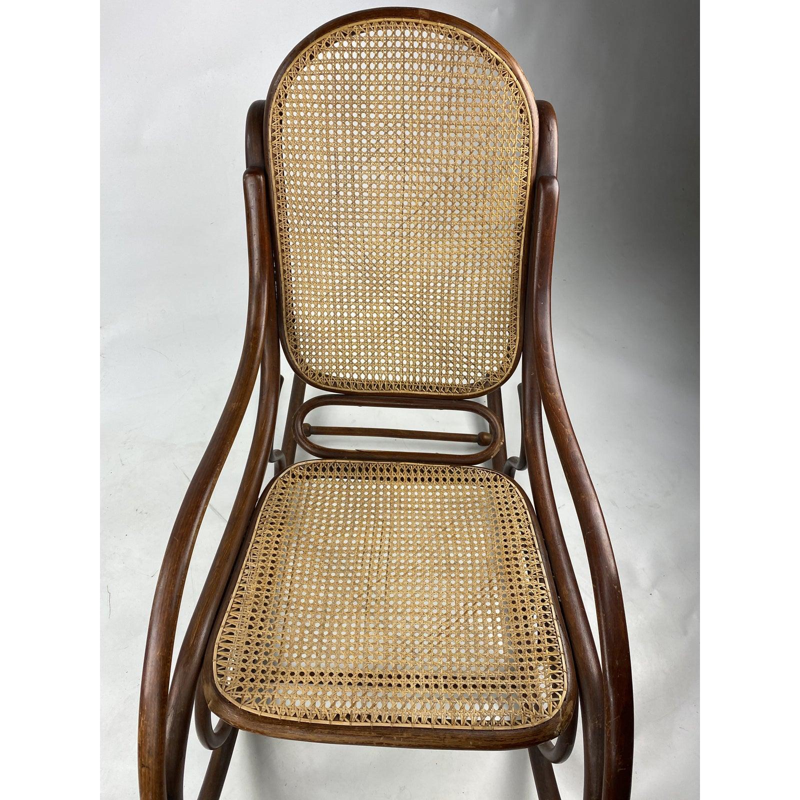 Vintage Thonet Bentwood Rocking Chair 1