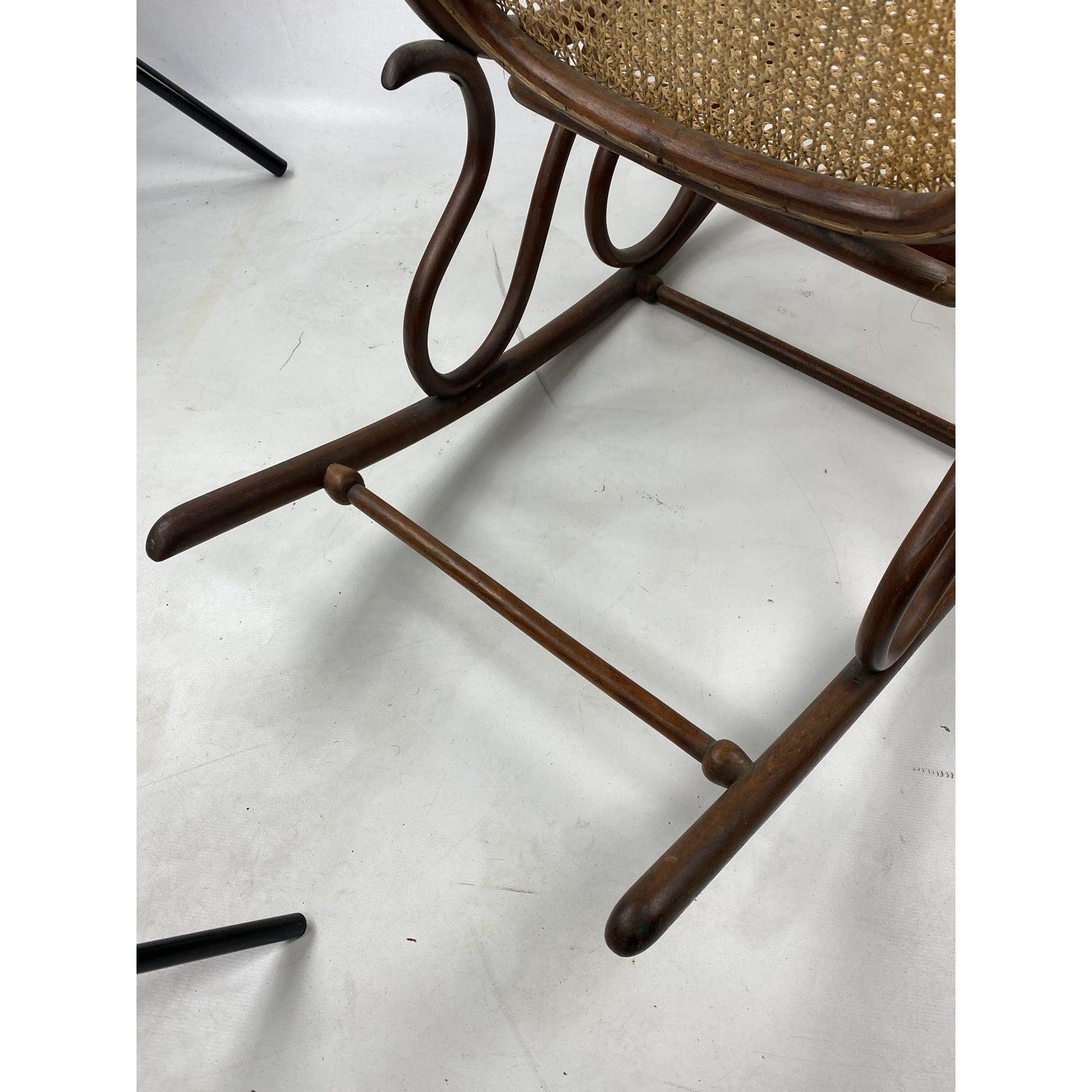 bentwood thonet rocking chair