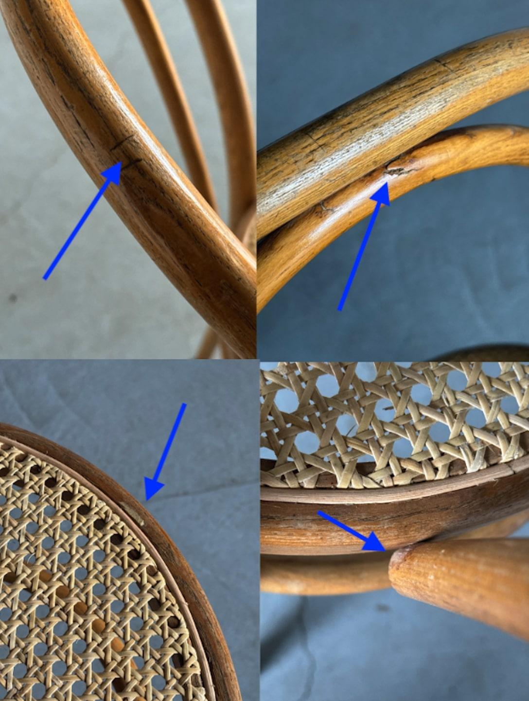 Vintage Thonet Bentwood Style Chair No. 14 / European Cafe Dining Chair For Sale 4