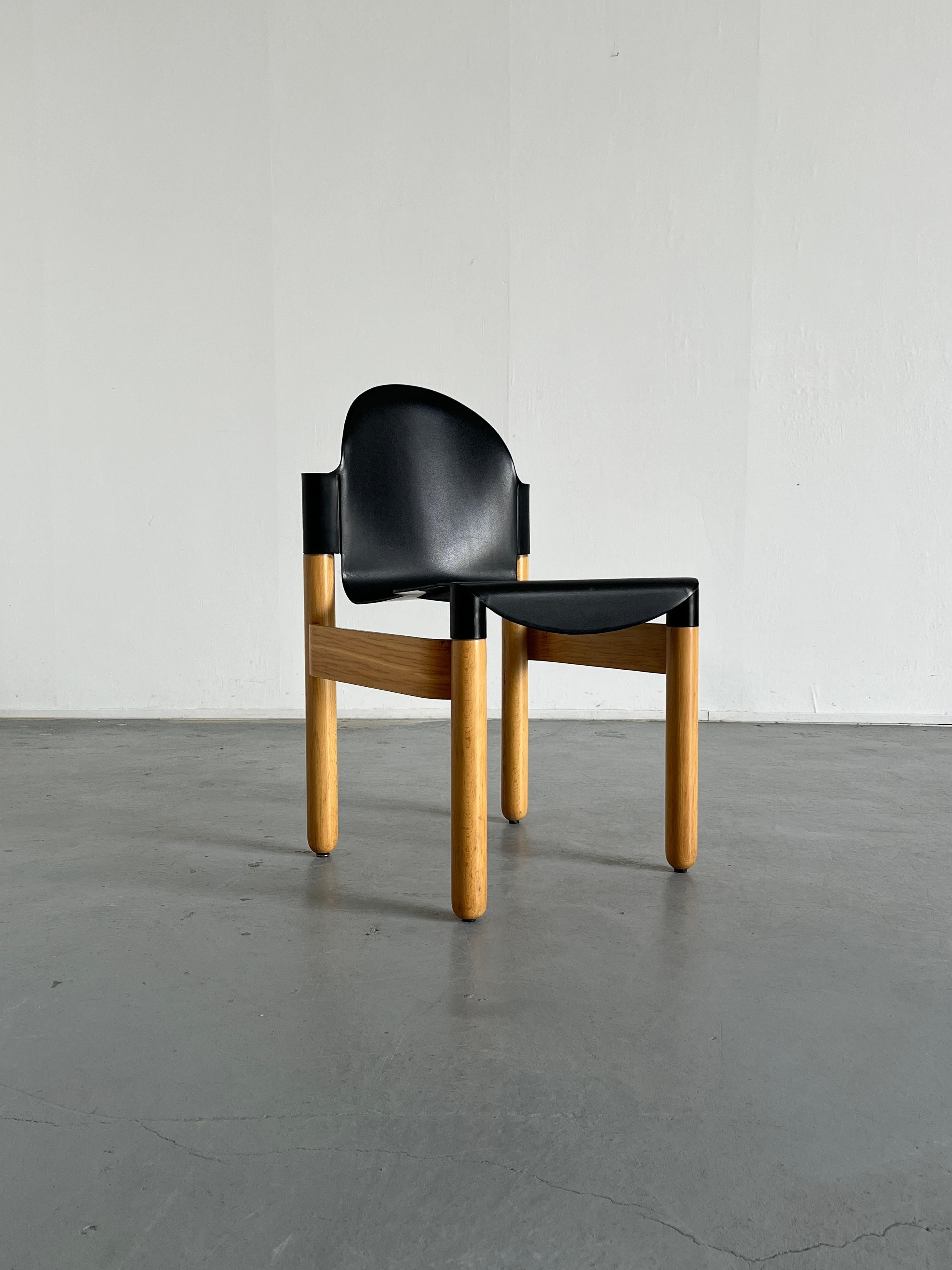 Ein alter Thonet Flex 2000 Stuhl, entworfen von Gerd Lange für Thonet und hergestellt von Thonet im Jahr 1994. Gestempelt.
Bequem und hochwertig verarbeitet. Flexibler Kunststoffsitz. Leichtes Gewicht. 

Insgesamt in gutem Vintage-Zustand, mit