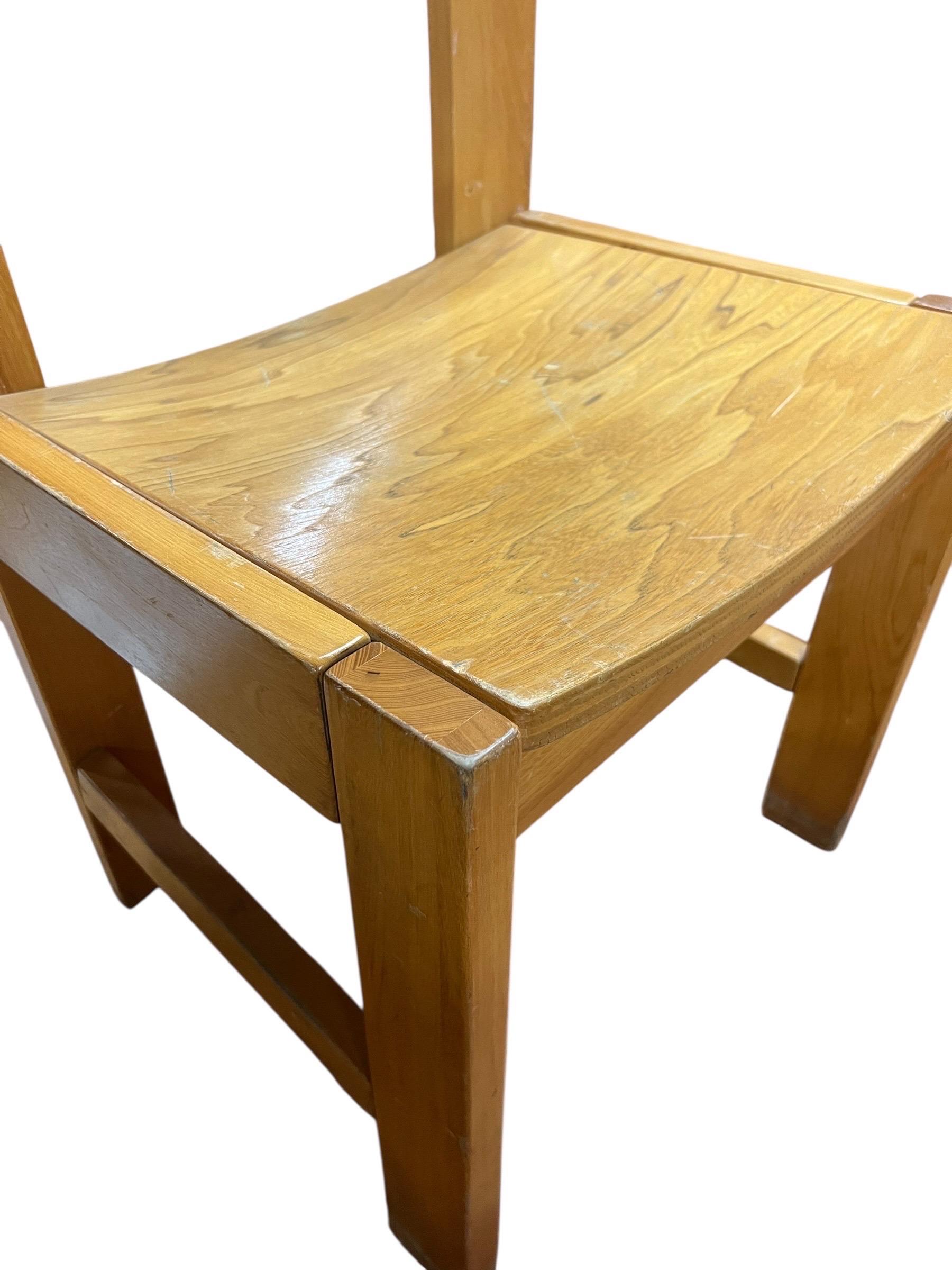 Vintage Thonet Silla con Asiento de Silla de Arce - Juego de 6 en venta 8