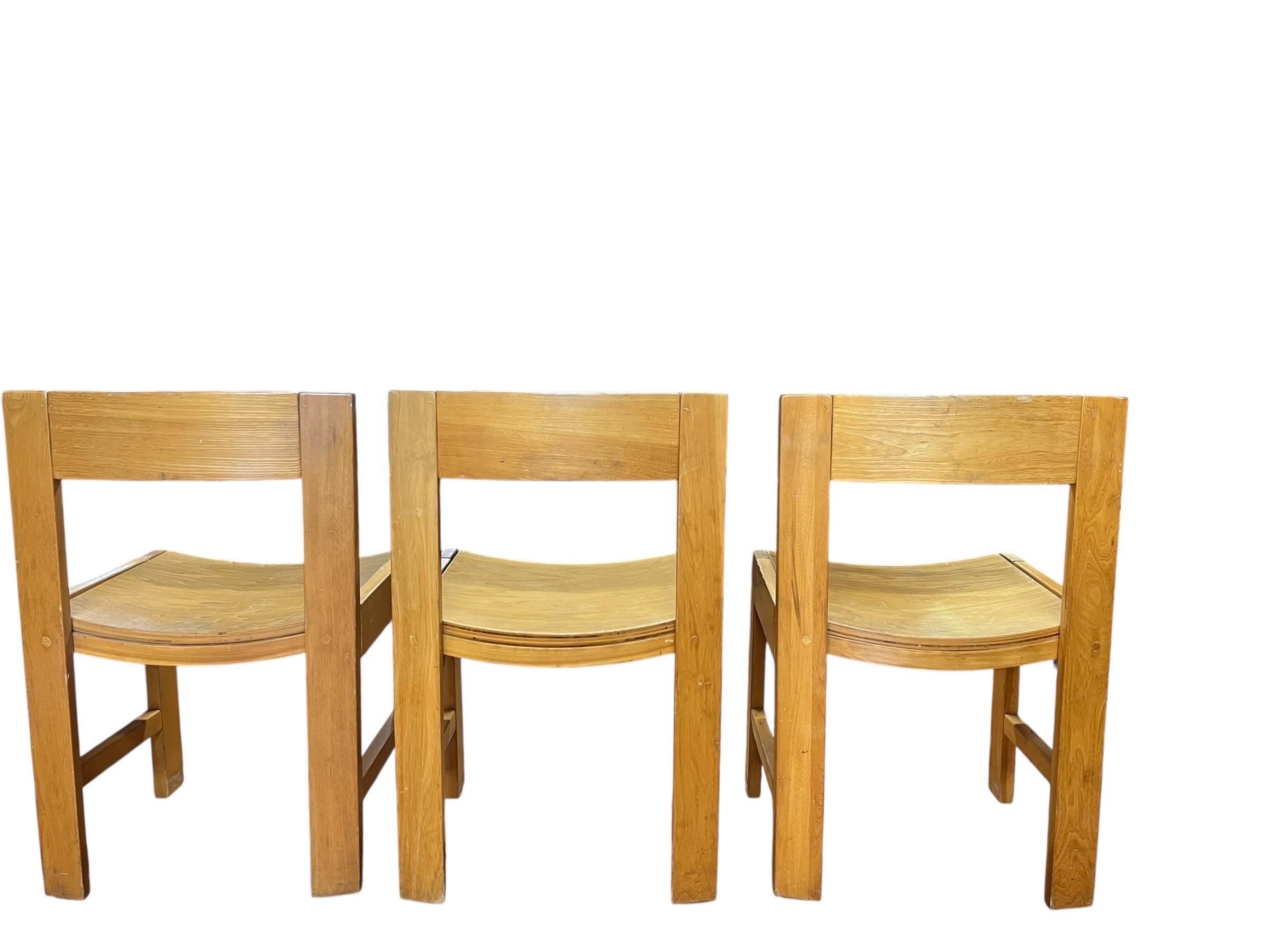 Vintage Thonet Silla con Asiento de Silla de Arce - Juego de 6 en Bueno estado para la venta en Esperance, NY