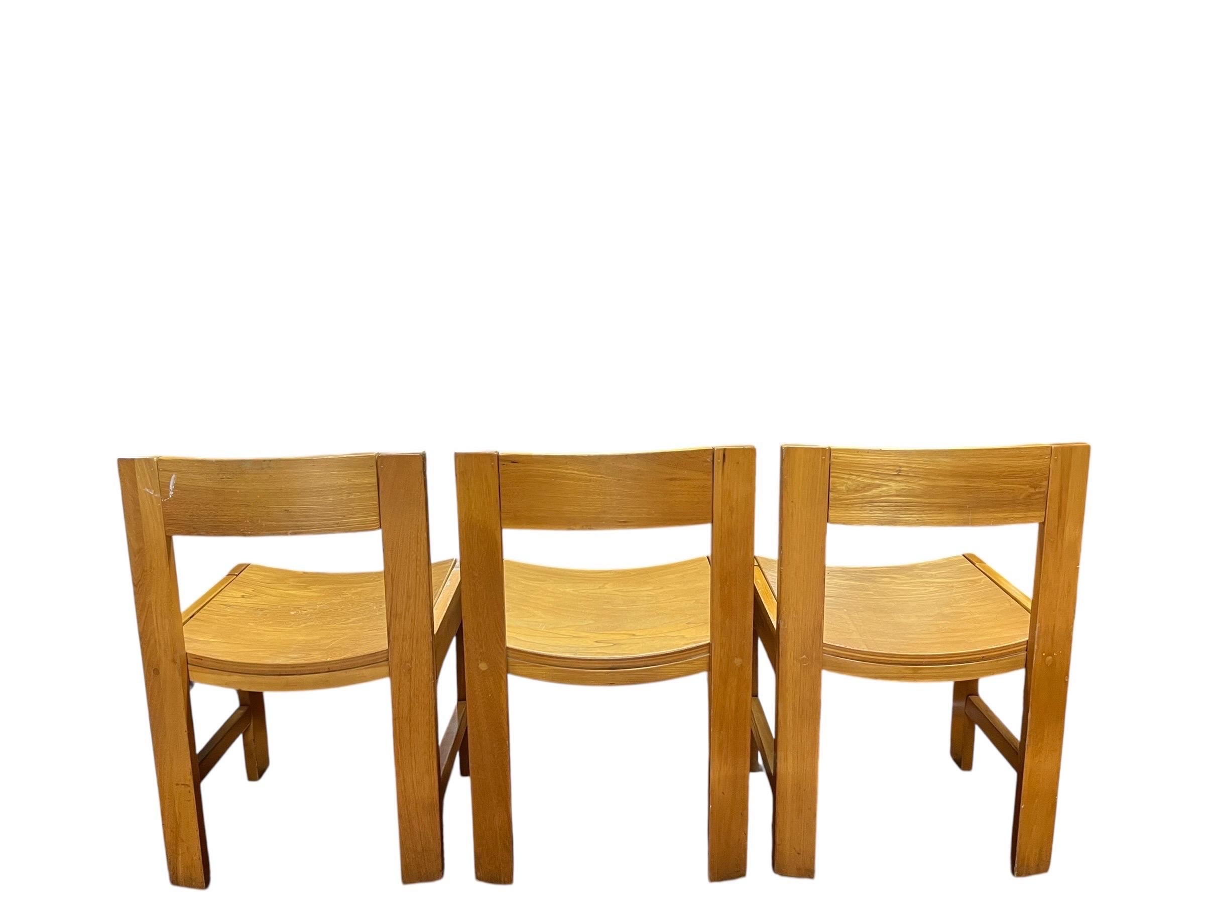 Vintage Thonet Silla con Asiento de Silla de Arce - Juego de 6 en venta 1