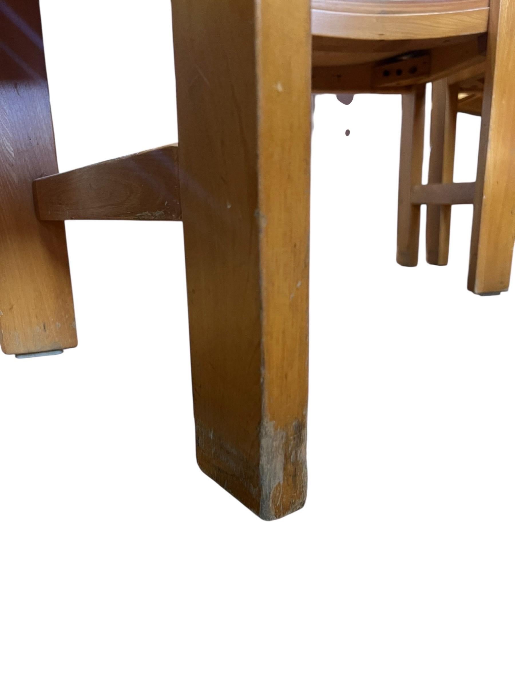 Vintage Thonet Silla con Asiento de Silla de Arce - Juego de 6 en venta 3