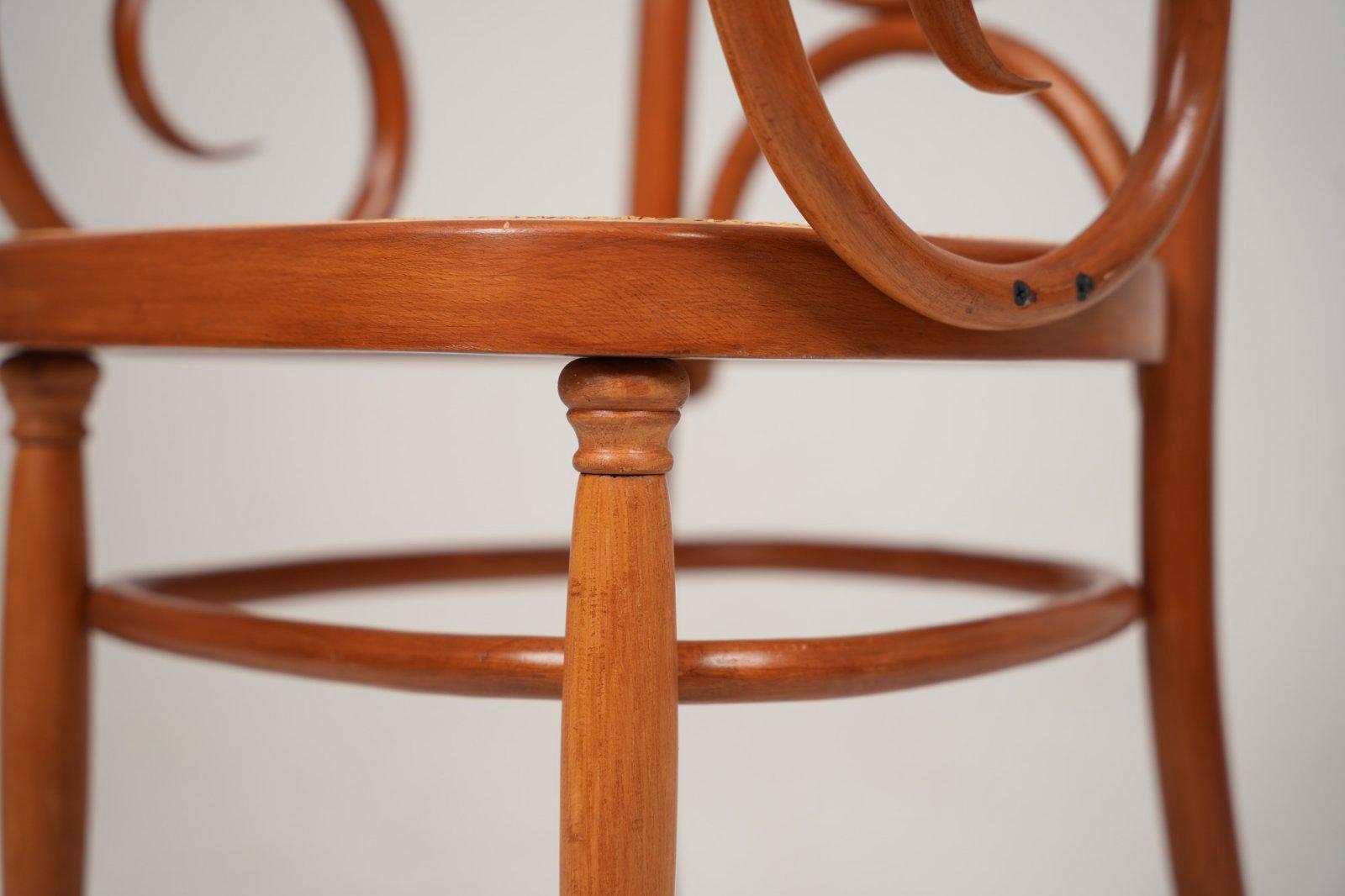 Vintage Thonet No 17 Armchair 1970s For Sale at 1stDibs