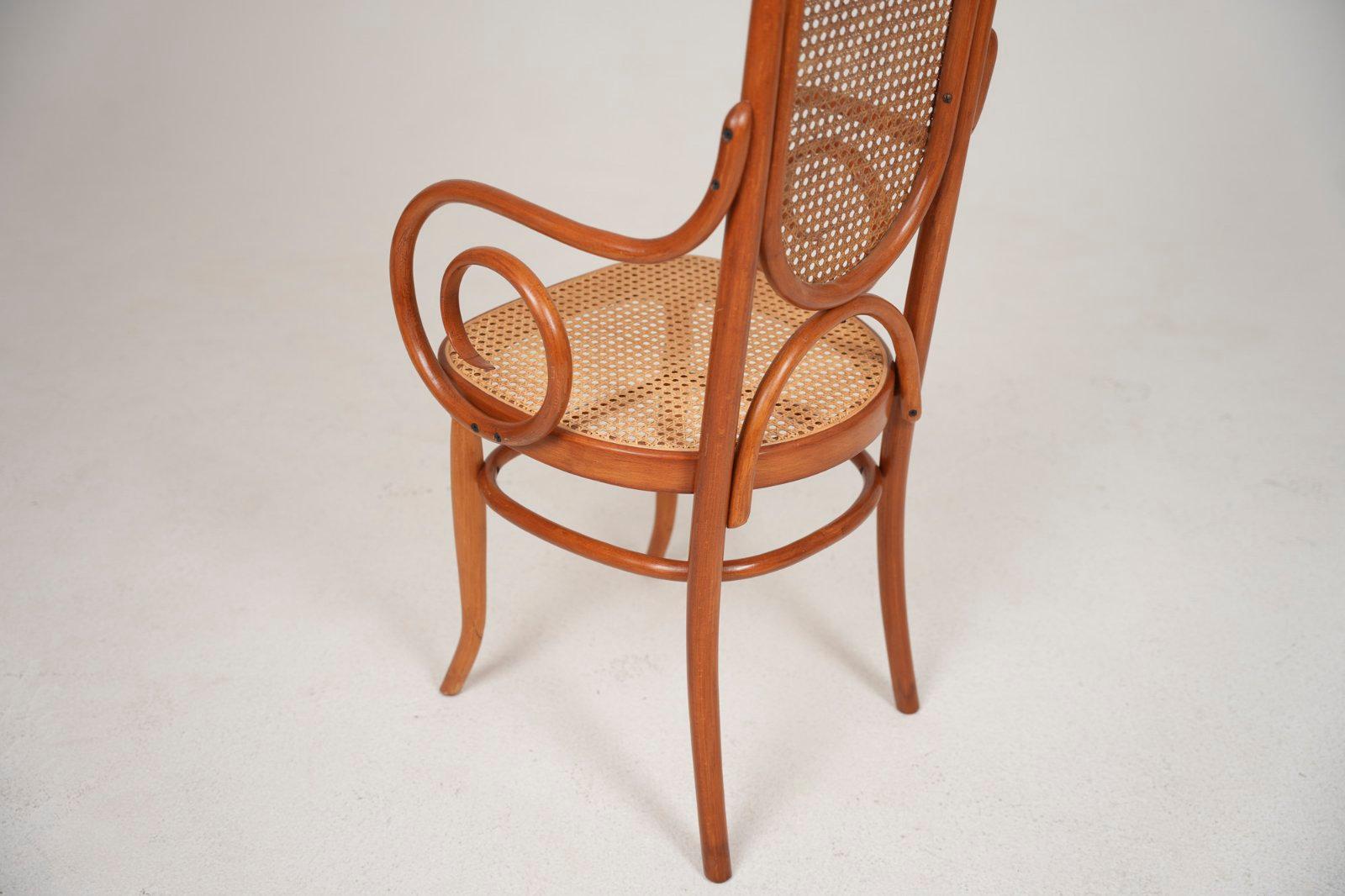 Vintage Thonet No 17 Armchair 1970s For Sale at 1stDibs