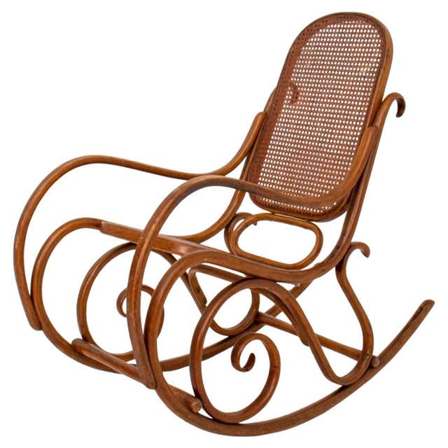 An Antique Hand-Carved Skeleton Rocking Chair at 1stDibs | skeleton in ...
