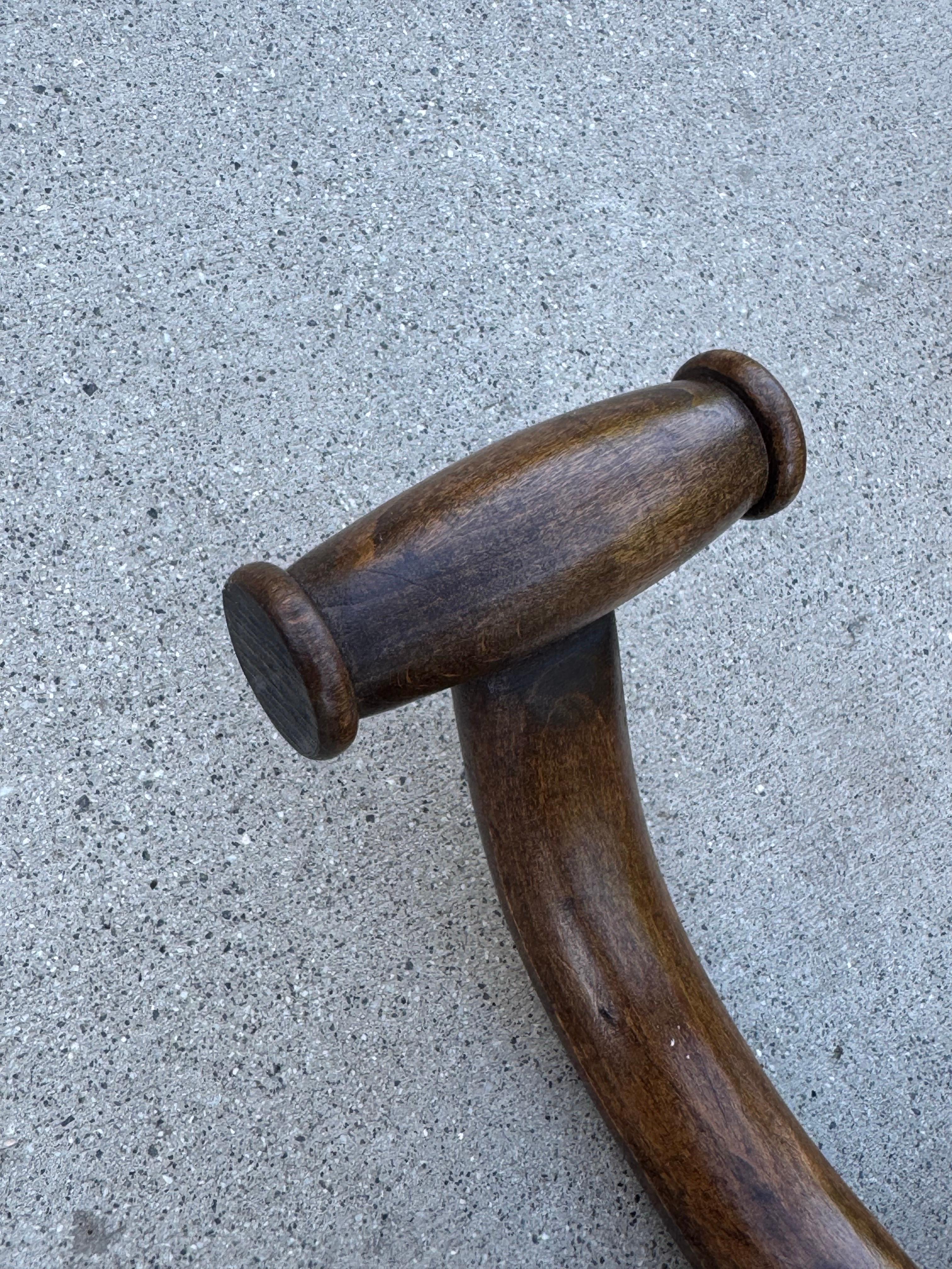 Appendiabiti da parete in legno curvato in stile Thonet con ganci curvi, 20° secolo in vendita 9