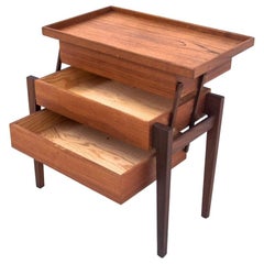 Vintage Thread Table, Denmark, 1960s