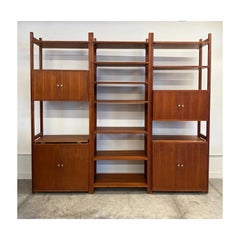 Vintage Three Bay Freestanding Wall Unit