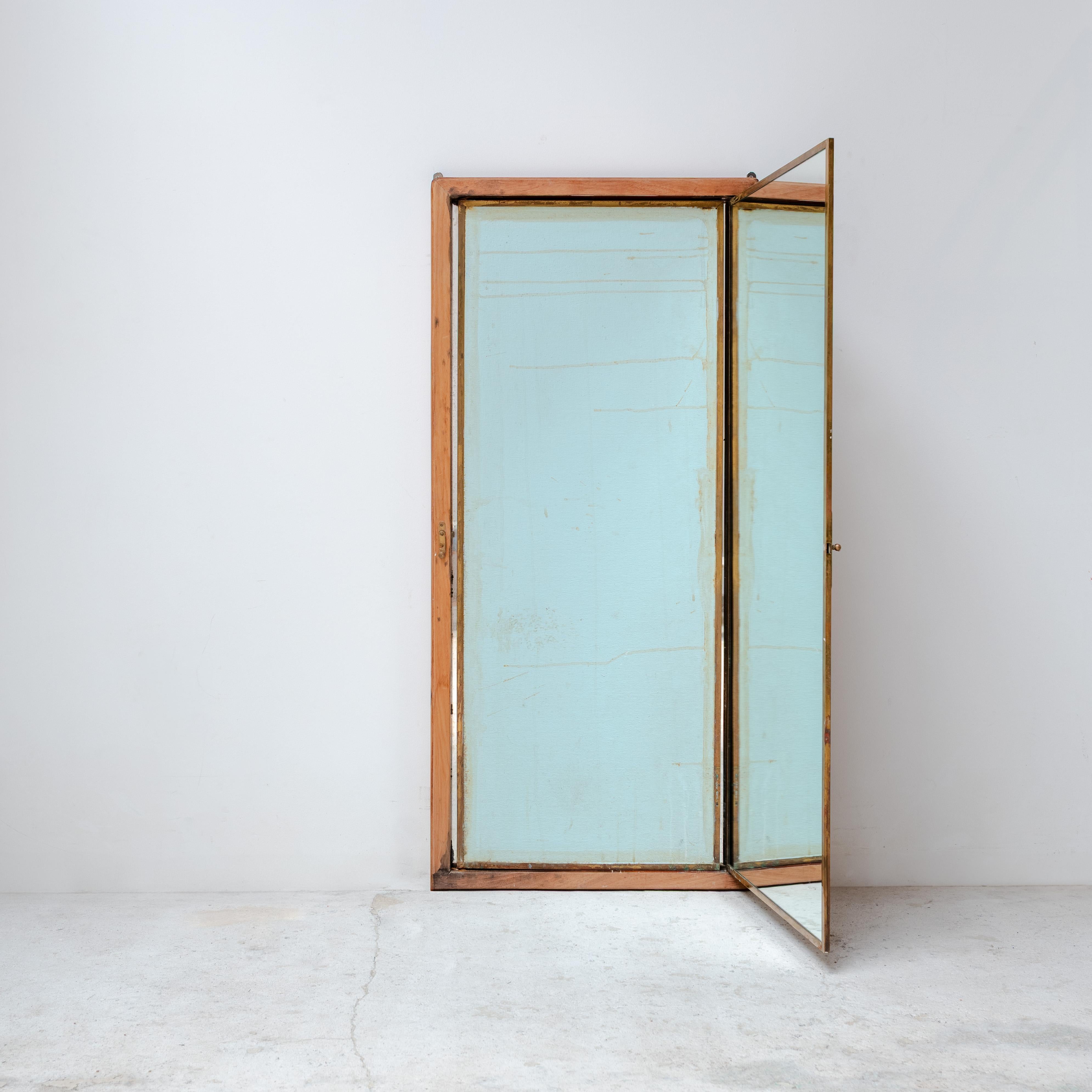 20ième siècle Vintage Miroir pliant à trois panneaux, c. 1900, France en vente