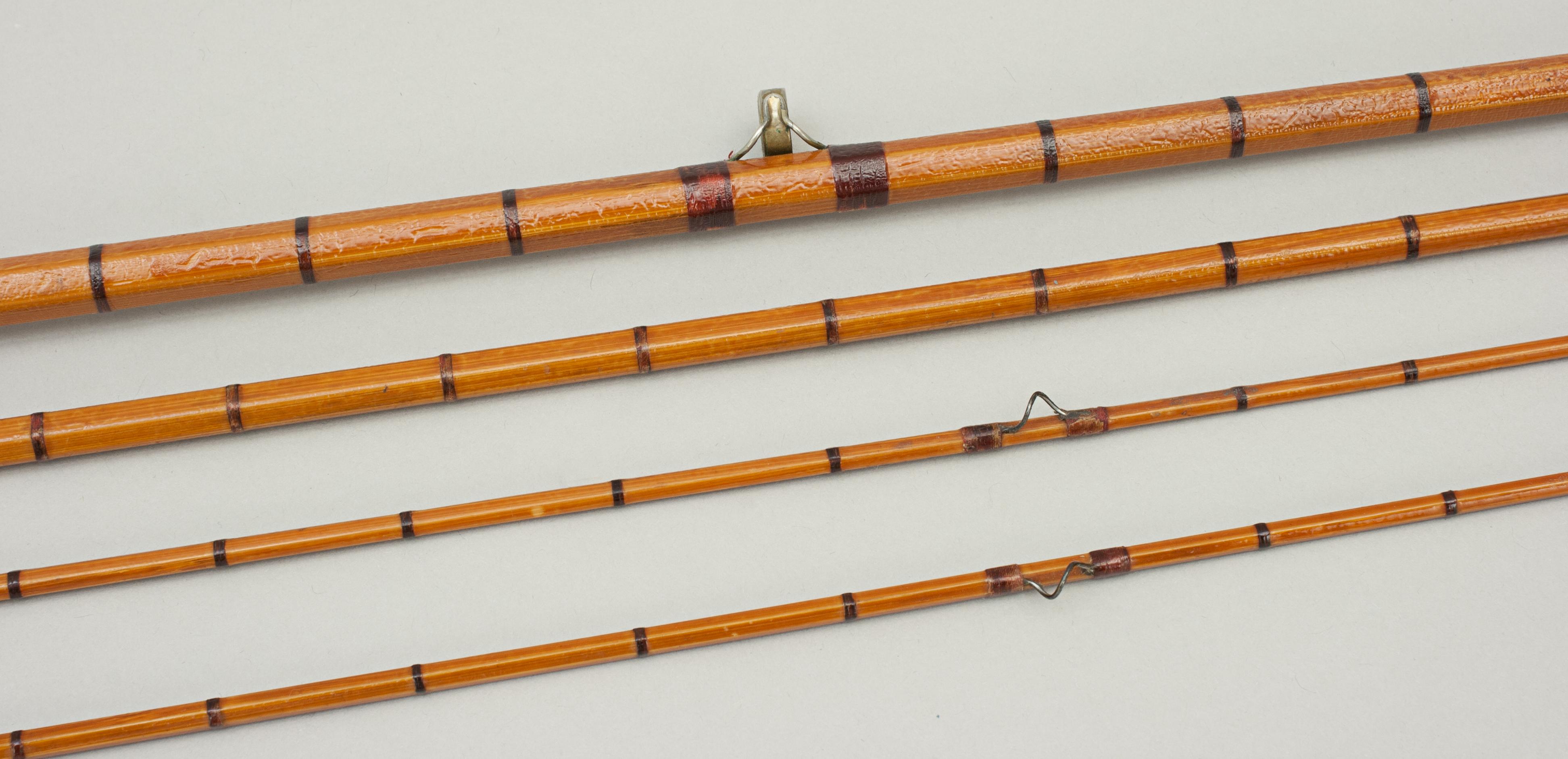 Vintage Three-Piece Hardy Trout Fly Rod, The 'C.C. de France'. 3