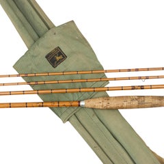 Vintage Three-Piece Hardy Trout Fly Rod, The 'C.C. de France'.
